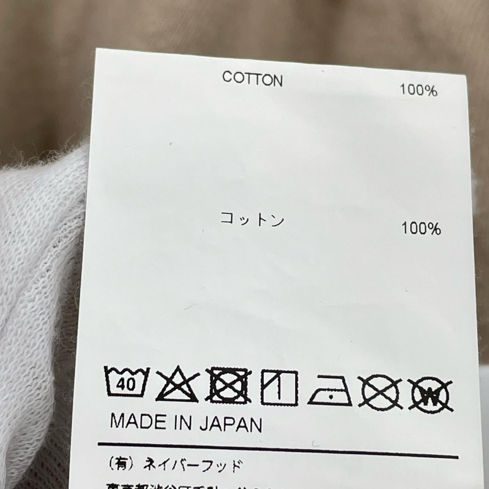 スウェット INSECT CREW NECK　カーキ ベージュ