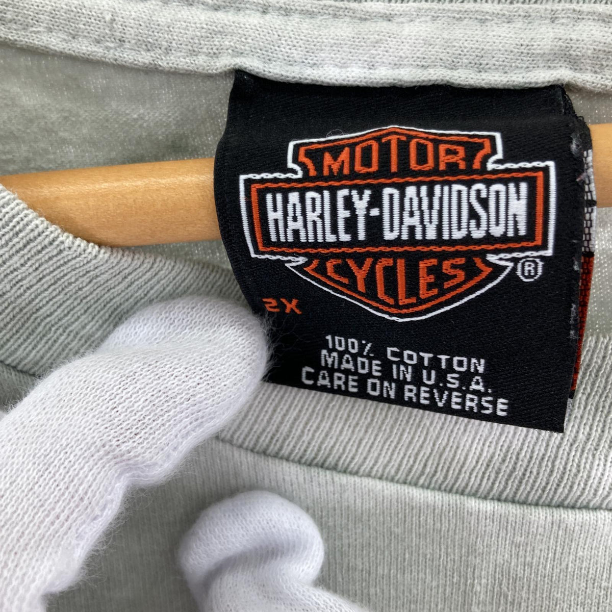 半袖Ｔシャツ 00s Hanesﾎﾞﾃﾞｨ S/SﾄﾞｸﾛﾌﾟﾘﾝﾄTee (2XL)