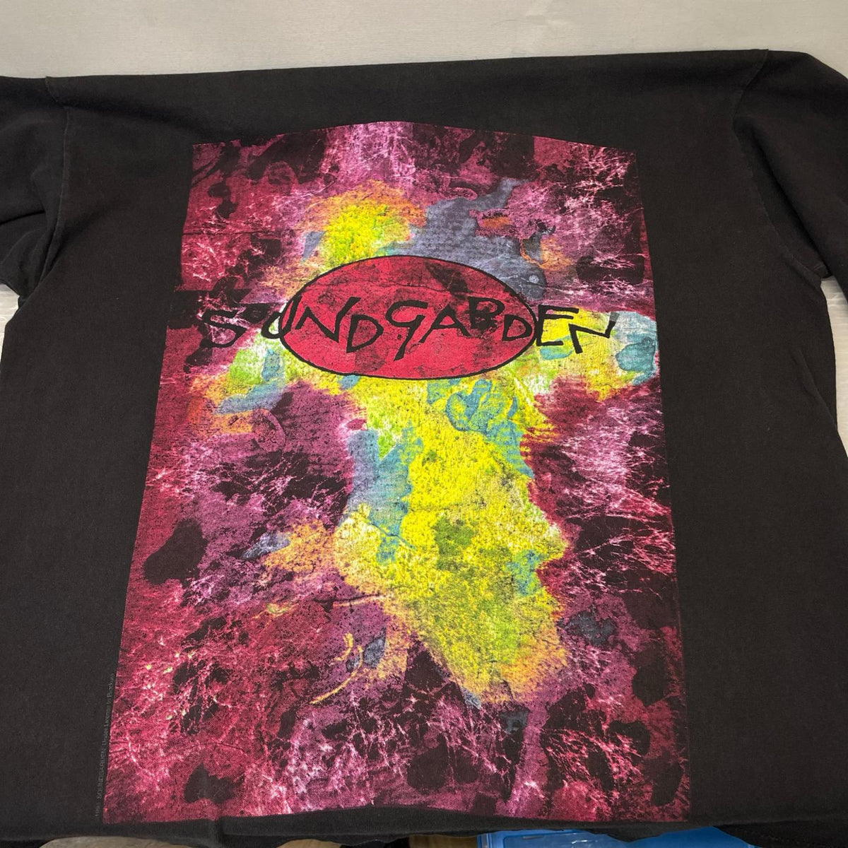 半袖Ｔシャツ 90s サウンドガーデン　スーパーアンノーン　ツアー　バンドTシャツ 1994年 BROCKUMﾀｸﾞ LL ブラック