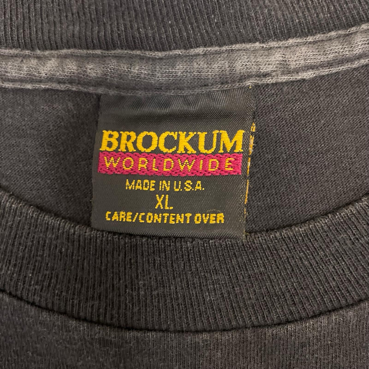 半袖Ｔシャツ 90s サウンドガーデン　スーパーアンノーン　ツアー　バンドTシャツ 1994年 BROCKUMﾀｸﾞ LL ブラック