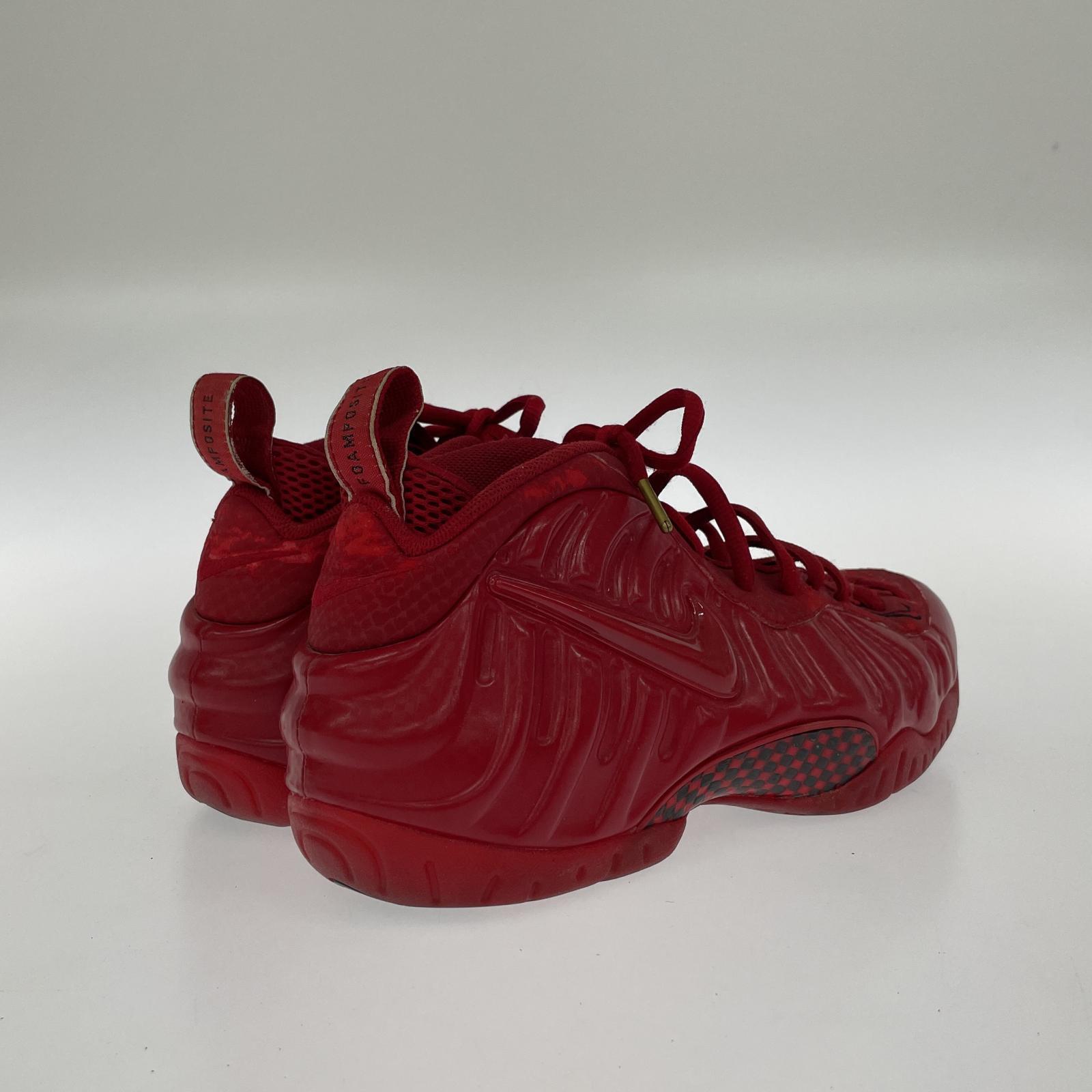 スニーカー AIR FOAMPOSITE PRO RED 28.5cm 28.5cm (US10 1/2 UK10 EU47)