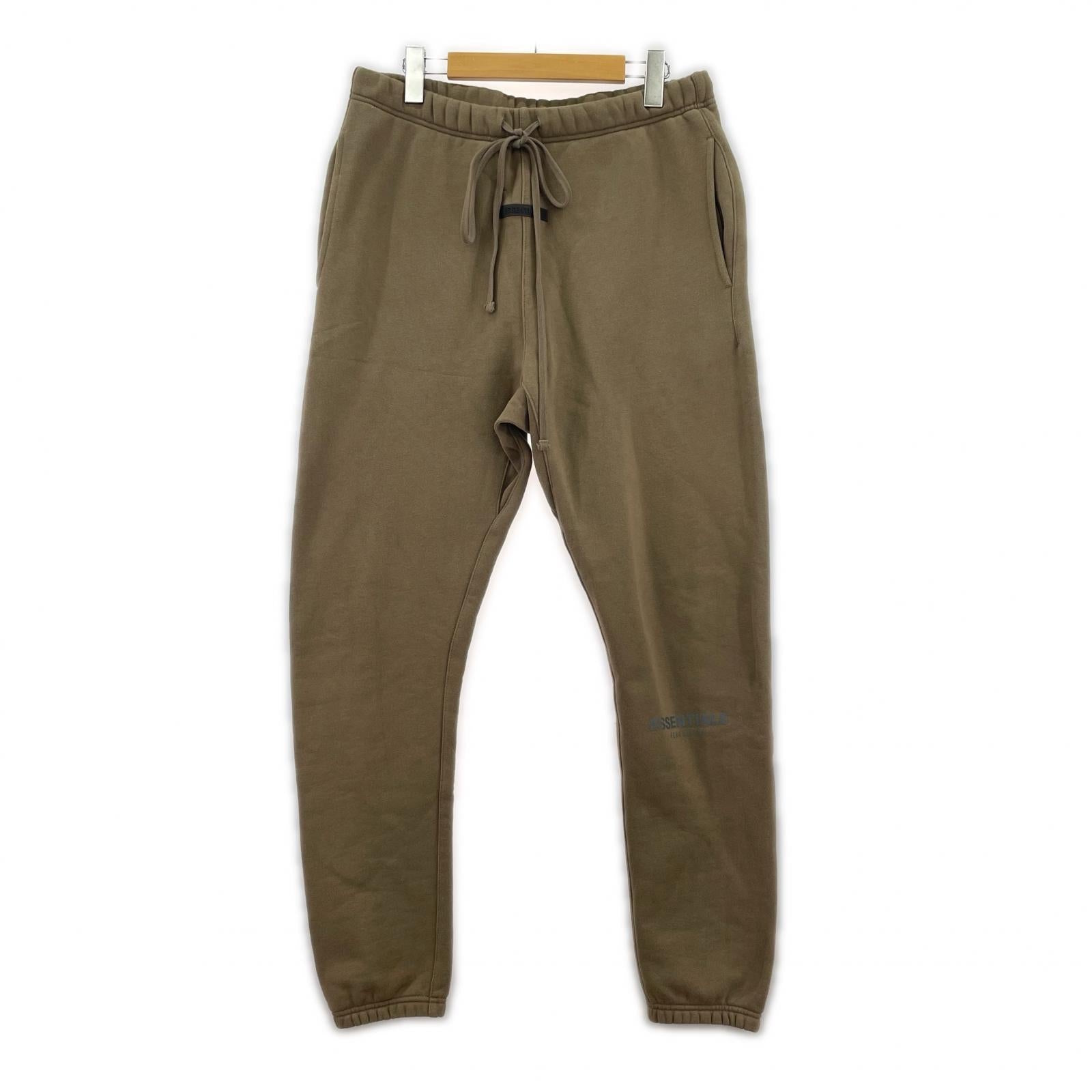 パンツ ESSENTIALS FEAR OF GOD スウェットジョガーパンツ ベージュ (M) M ベージュ