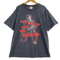 半袖Ｔシャツ 00s　SCAR FACE S/Sカットソー　黒 L ブラック