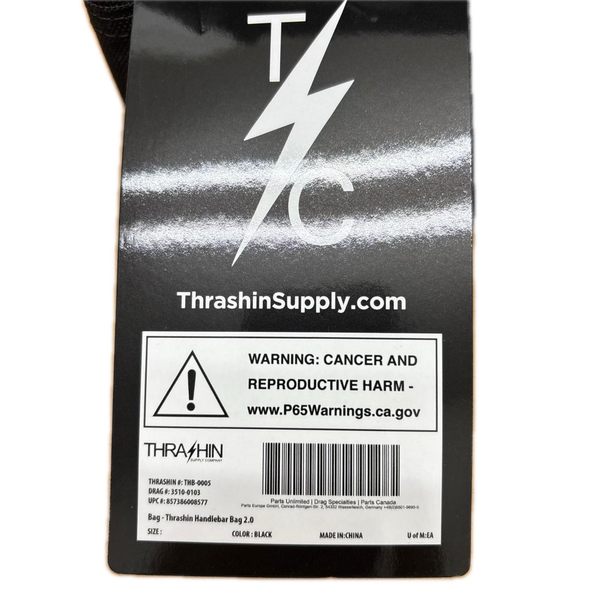 THRASHIN ハンドルバーバッグ CORDURA スポーツ用品
