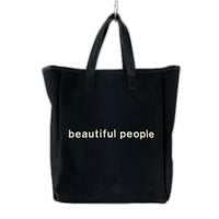 トートバッグ beautiful people トートバッグ ブラック