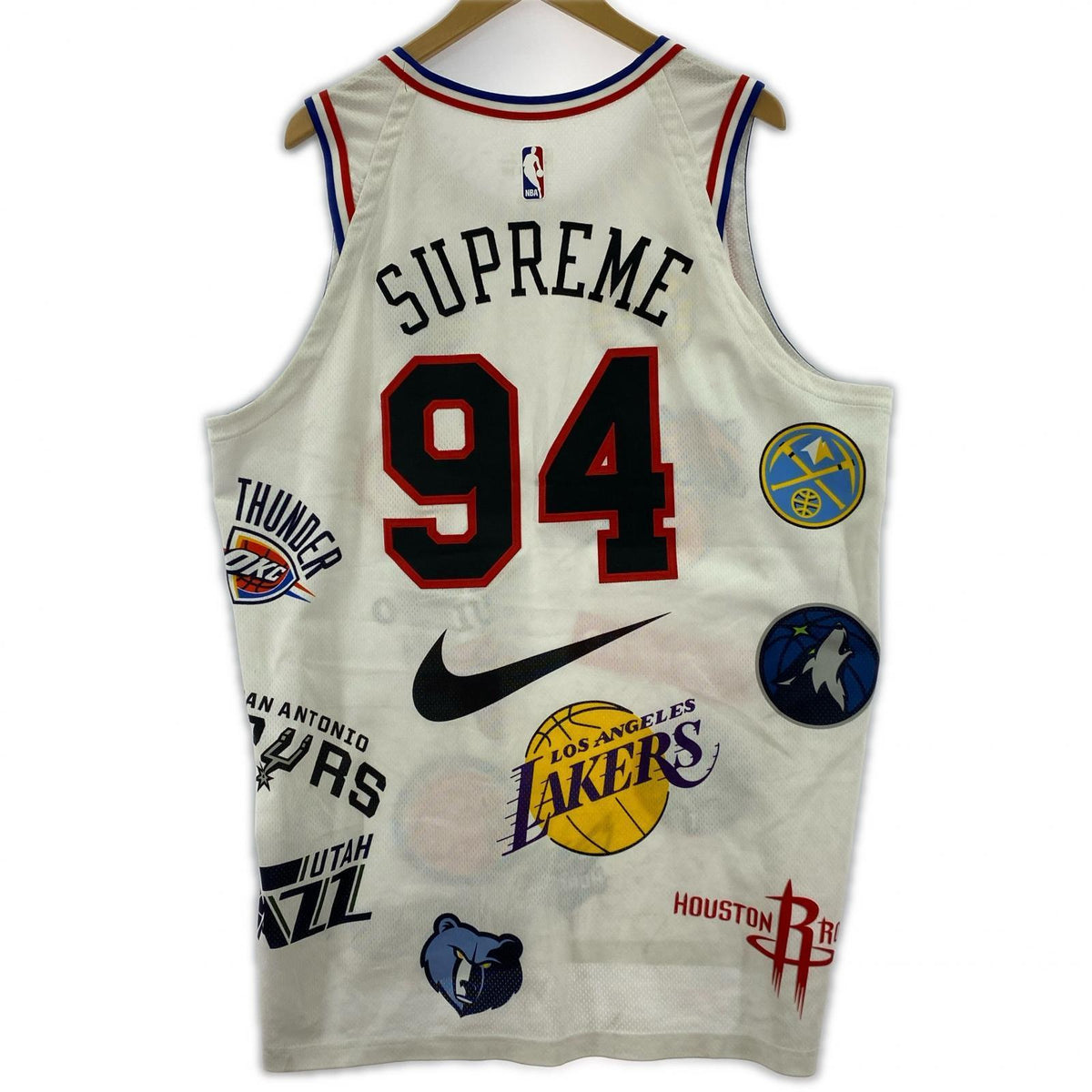 タンクトップ 18SS/NBA Teams Authentic Jersey/XL/WHT ホワイト