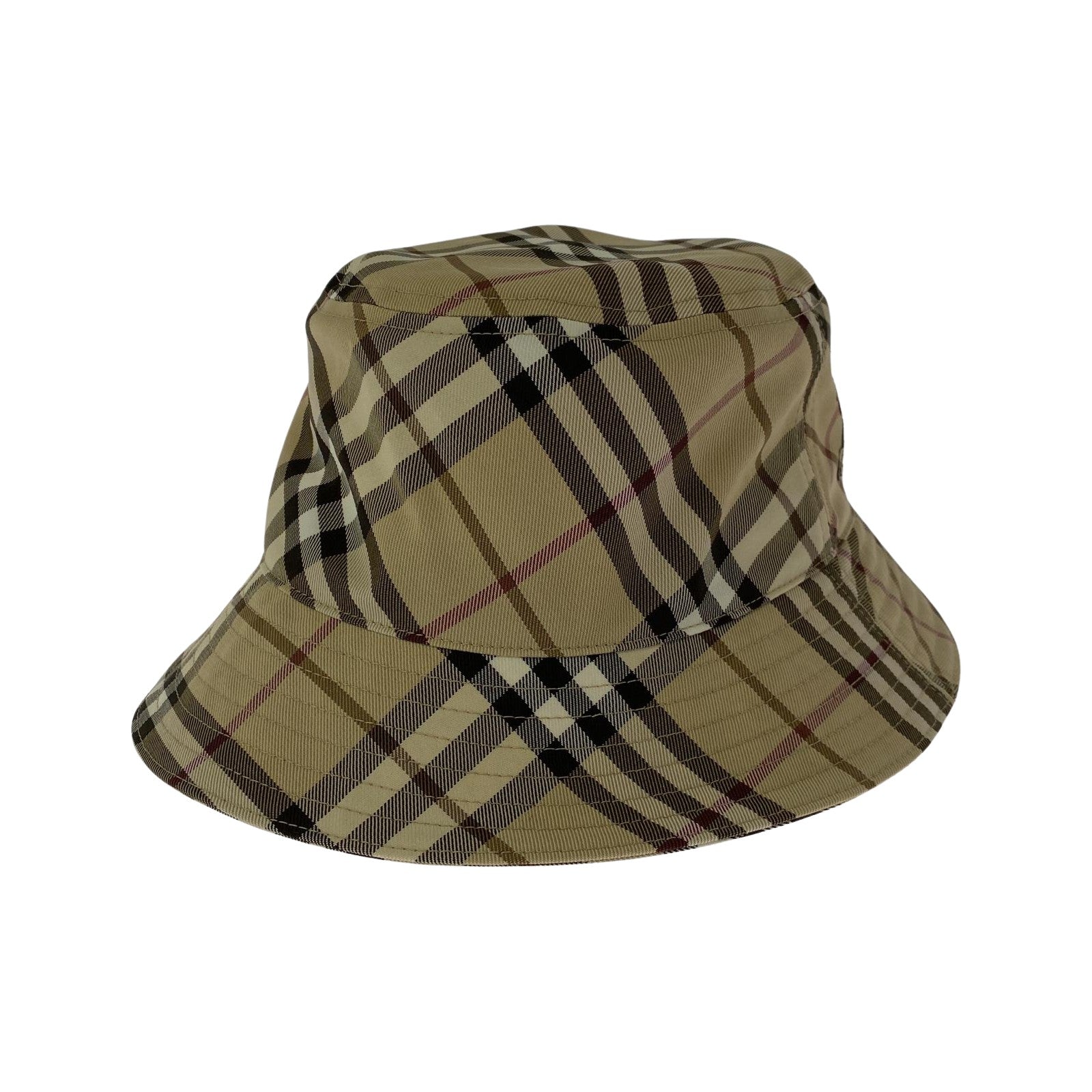 ハット BURBERRY ノバチェック ベースボールキャップ M/L ベージュ ベージュ