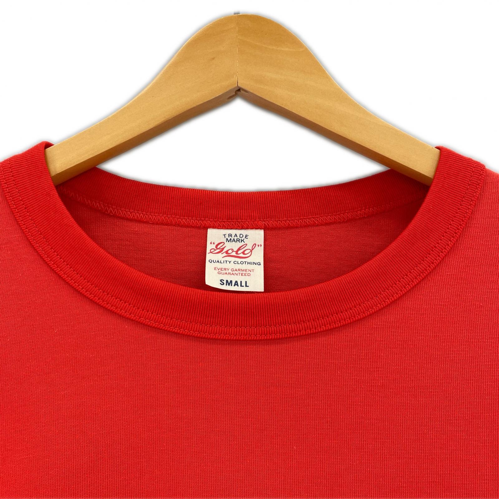半袖Ｔシャツ GOLD/S/RED S レッド