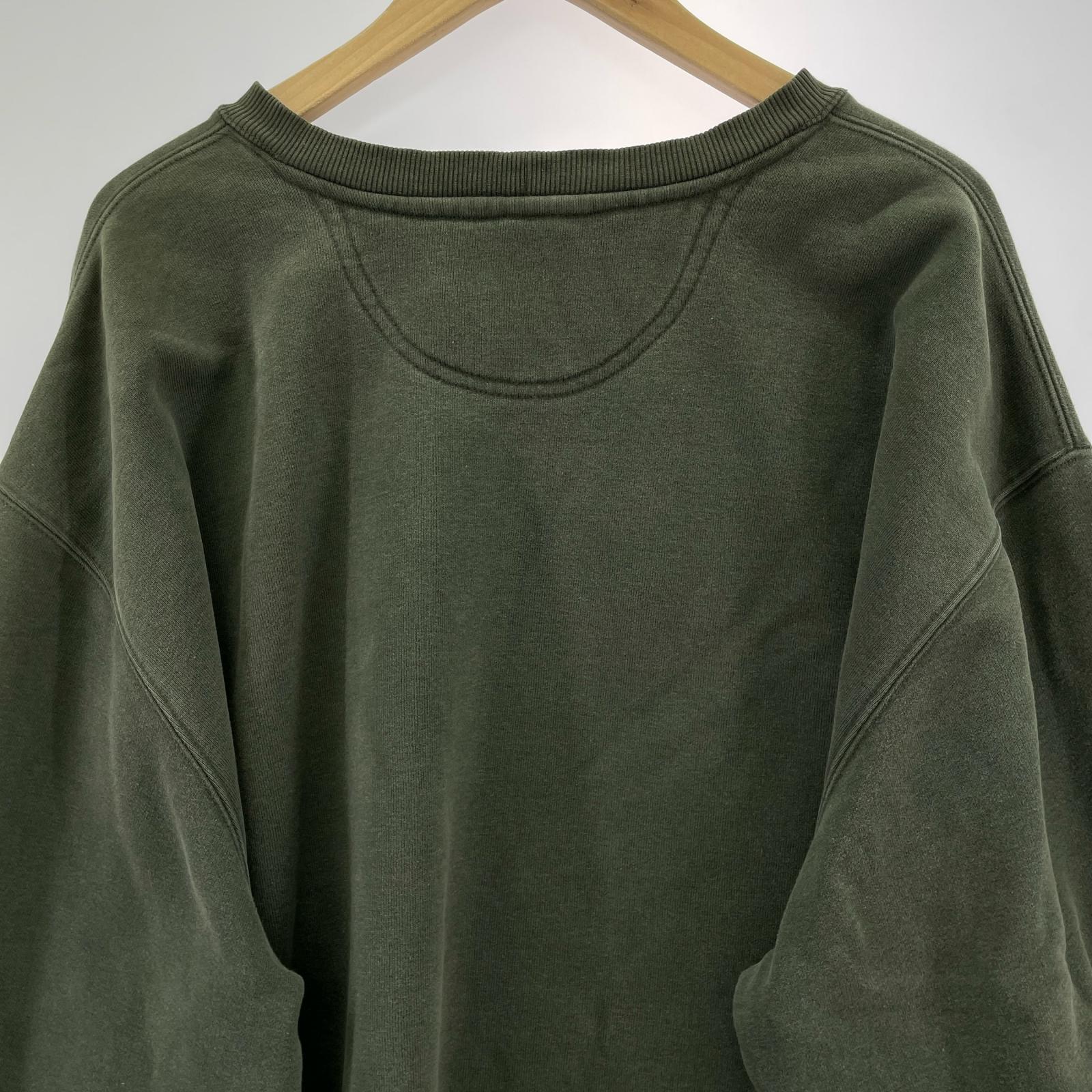 スウェット Carhartt クルーネックスウェット 2XLT グリーン グリーン