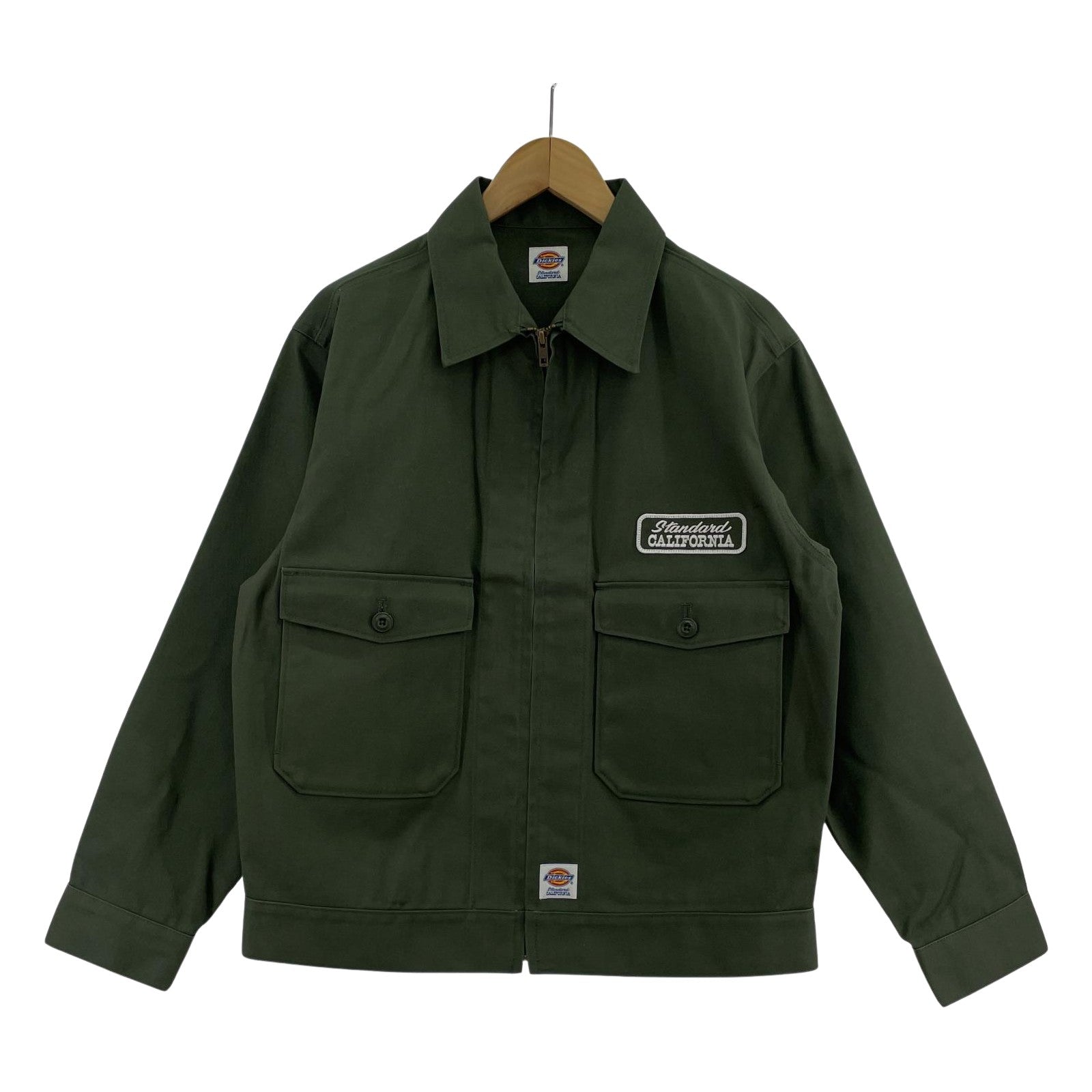 ジャケット STANDARD CALIFORNIA×Dickies SD Work Jacket ワークジャケット M カーキ M カーキ