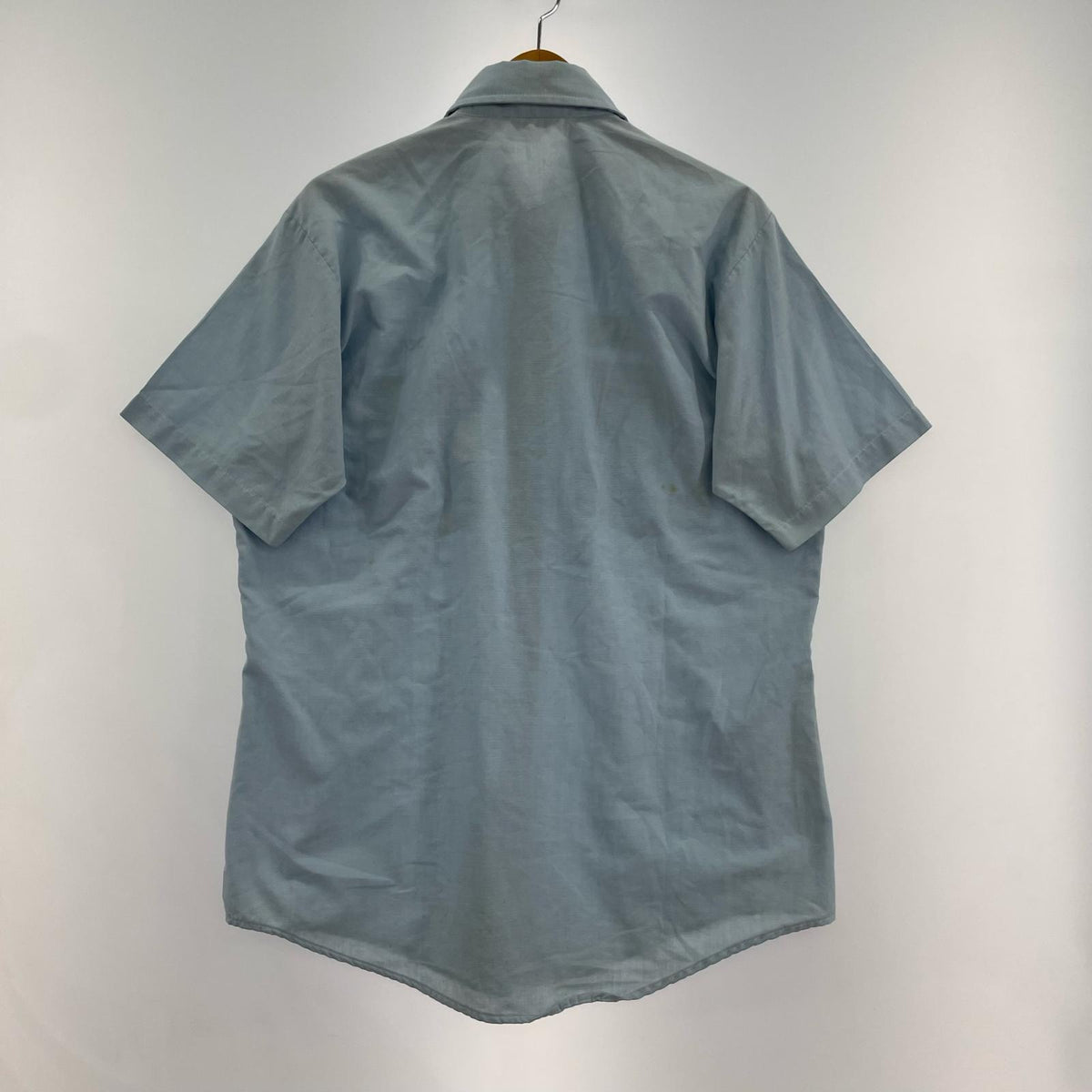 半袖シャツ USA製 80s Unitoy ｼｬﾝﾌﾞﾚｰﾜｰｸｼｬﾂ