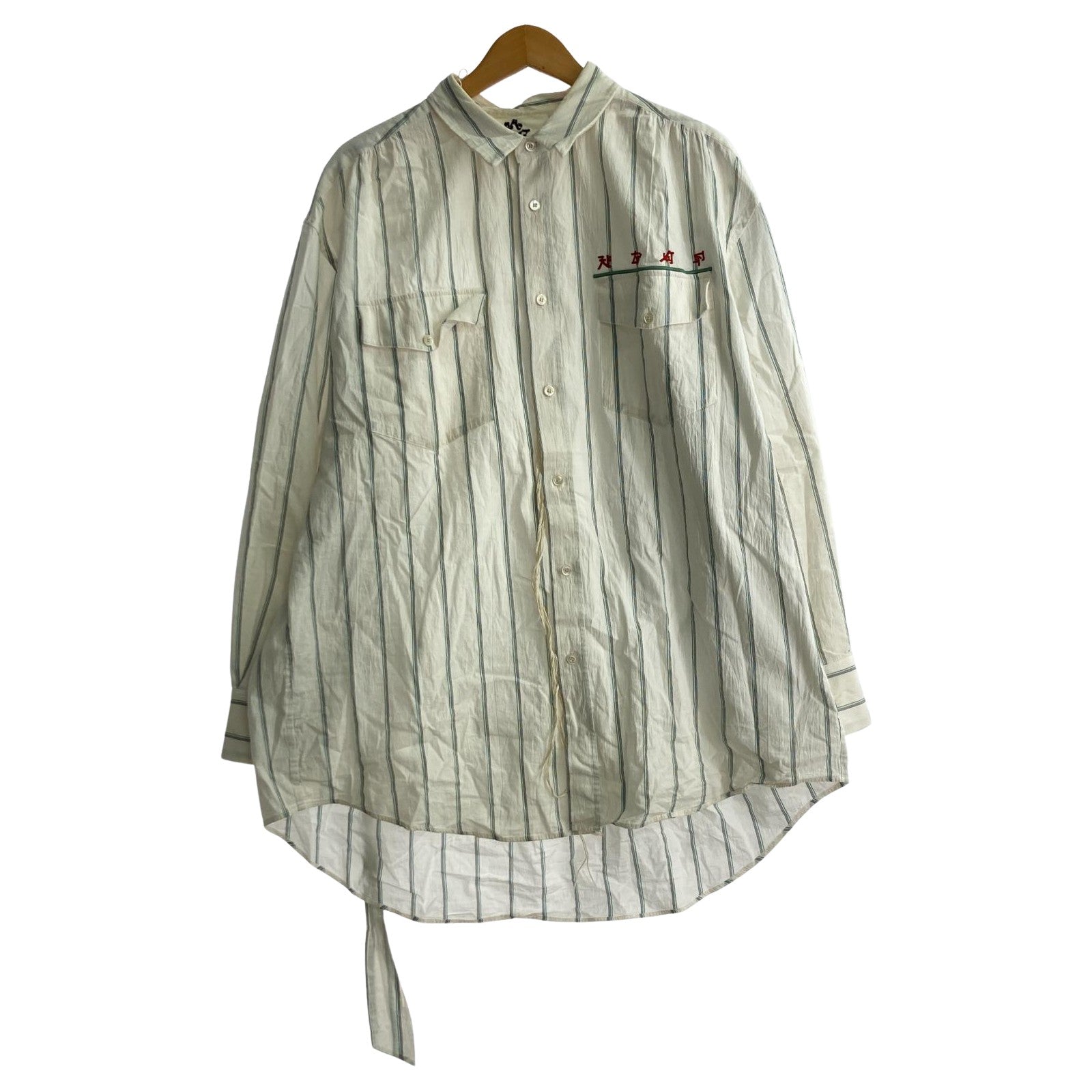 半袖シャツ ×NGAP 22AW 3way layered shirt 白 (F) フリー ホワイト