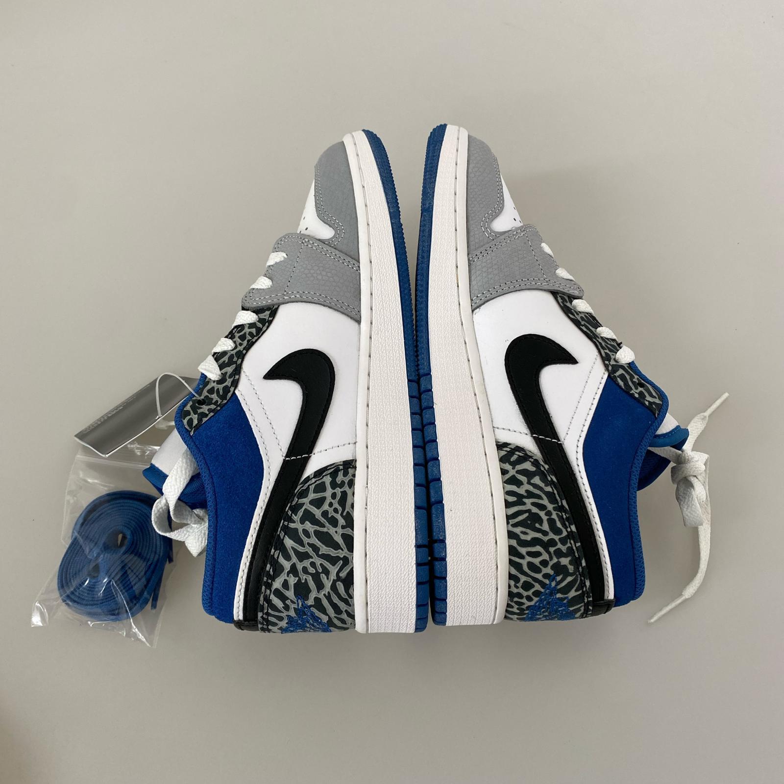 スニーカー AIR JORDAN 1 LOW SE GS TRUE BLUE/23.5cm 23.5cm (US5 1/2 UK5 EU37) マルチカラー