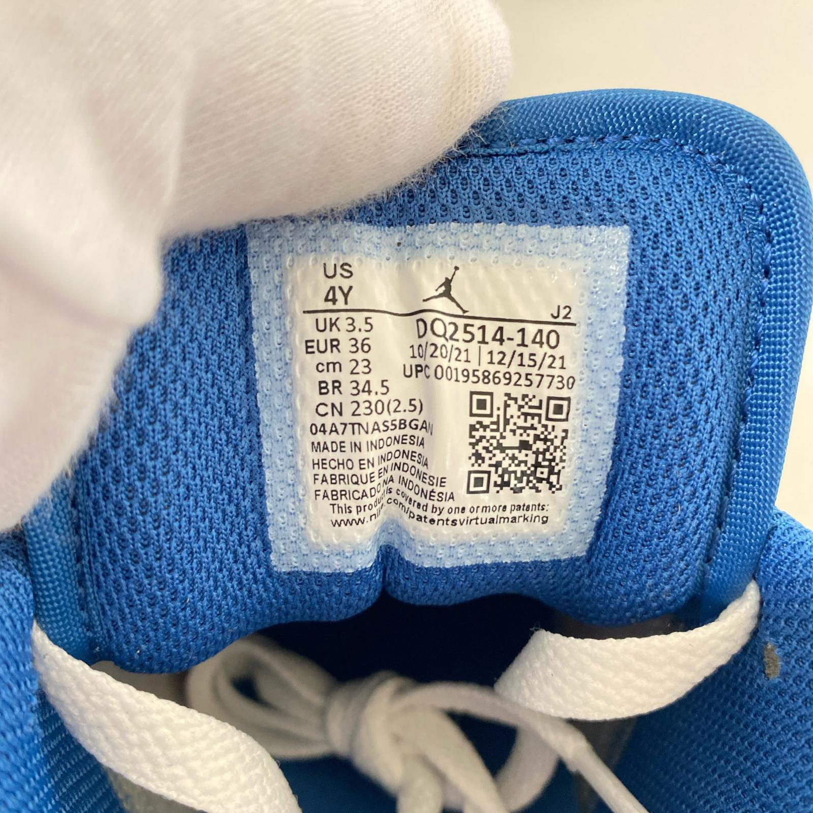 スニーカー AIR JORDAN 1 LOW SE GS TRUE BLUE/23cm 23cm (US5 UK4 1/2 EU36) マルチカラー