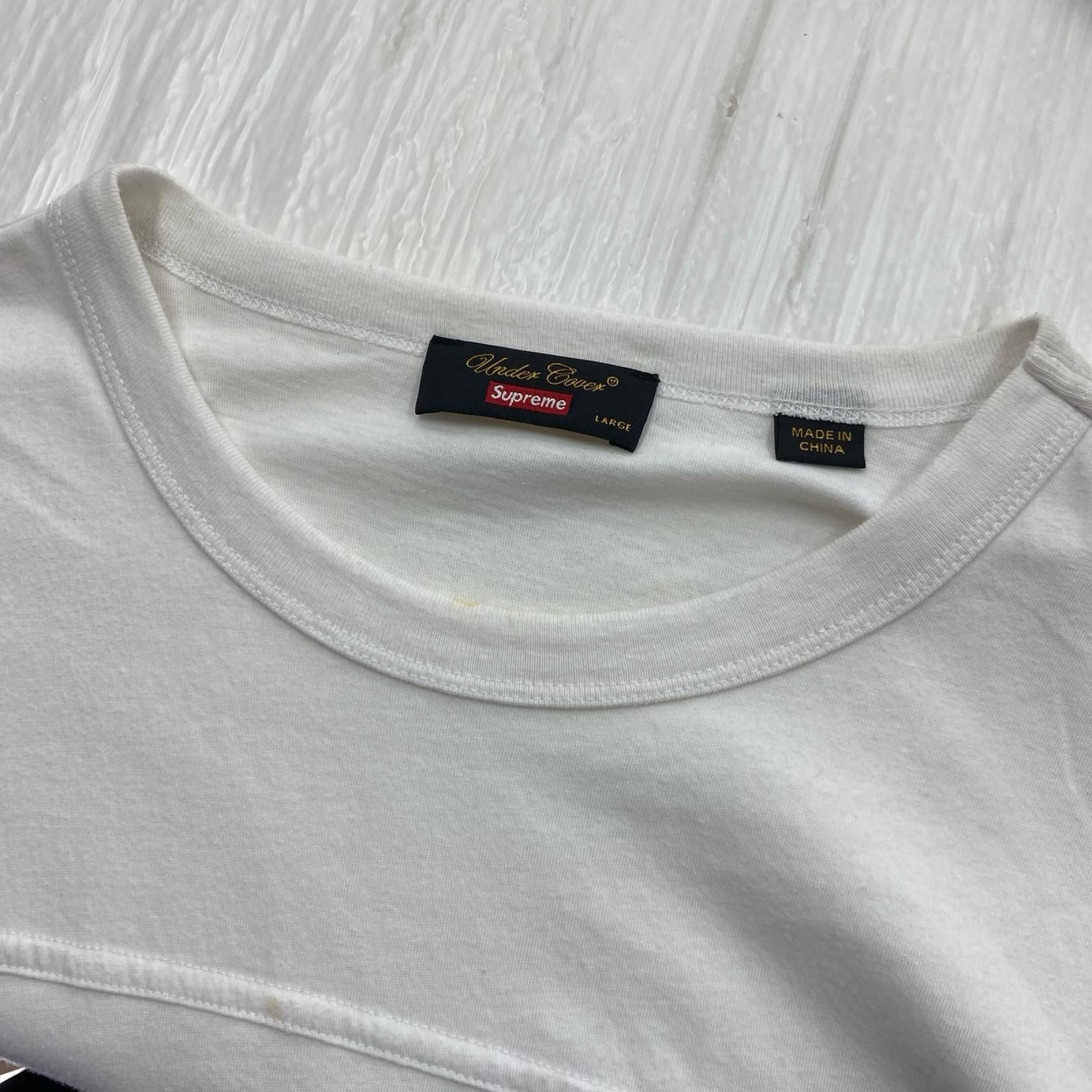 半袖Ｔシャツ Supreme×UNDERCOVER 23SS Football Top ﾌｯﾄﾎﾞｰﾙTee L 白 L ホワイト
