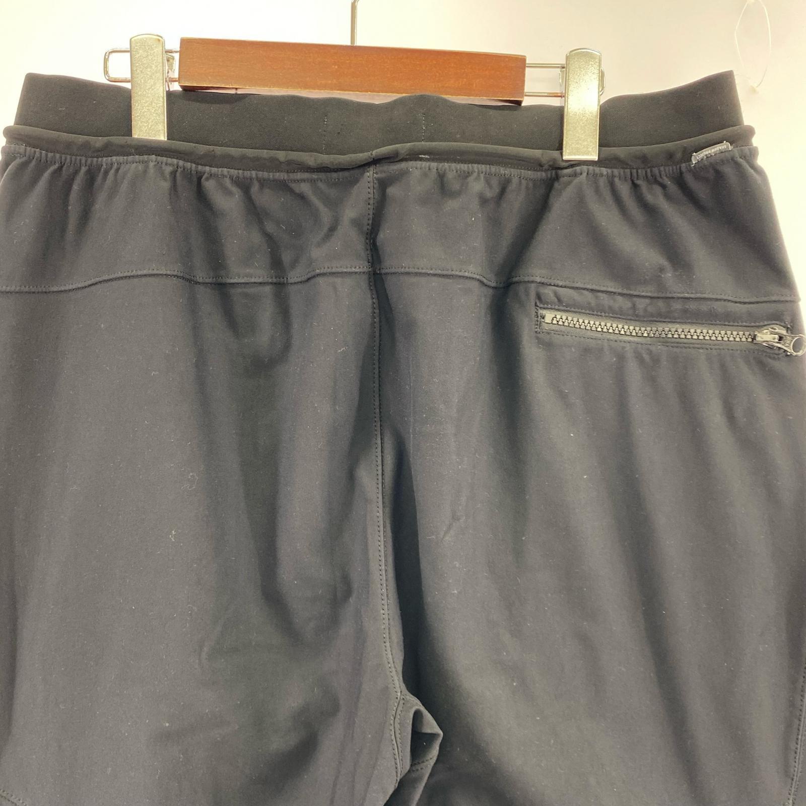 パンツ STONE ISLAND ストレッチジョガーパンツ 黒 (50) 50 ブラック