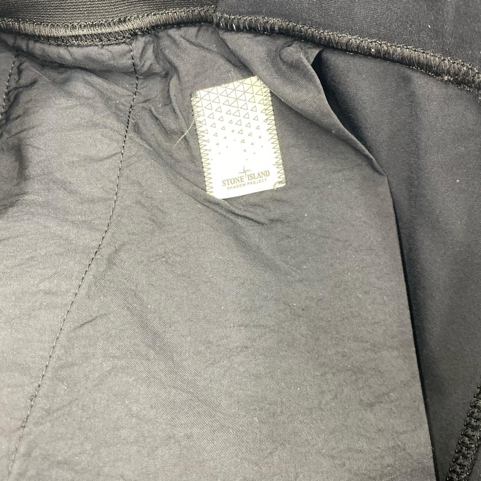 パンツ STONE ISLAND ストレッチジョガーパンツ 黒 (50) 50 ブラック