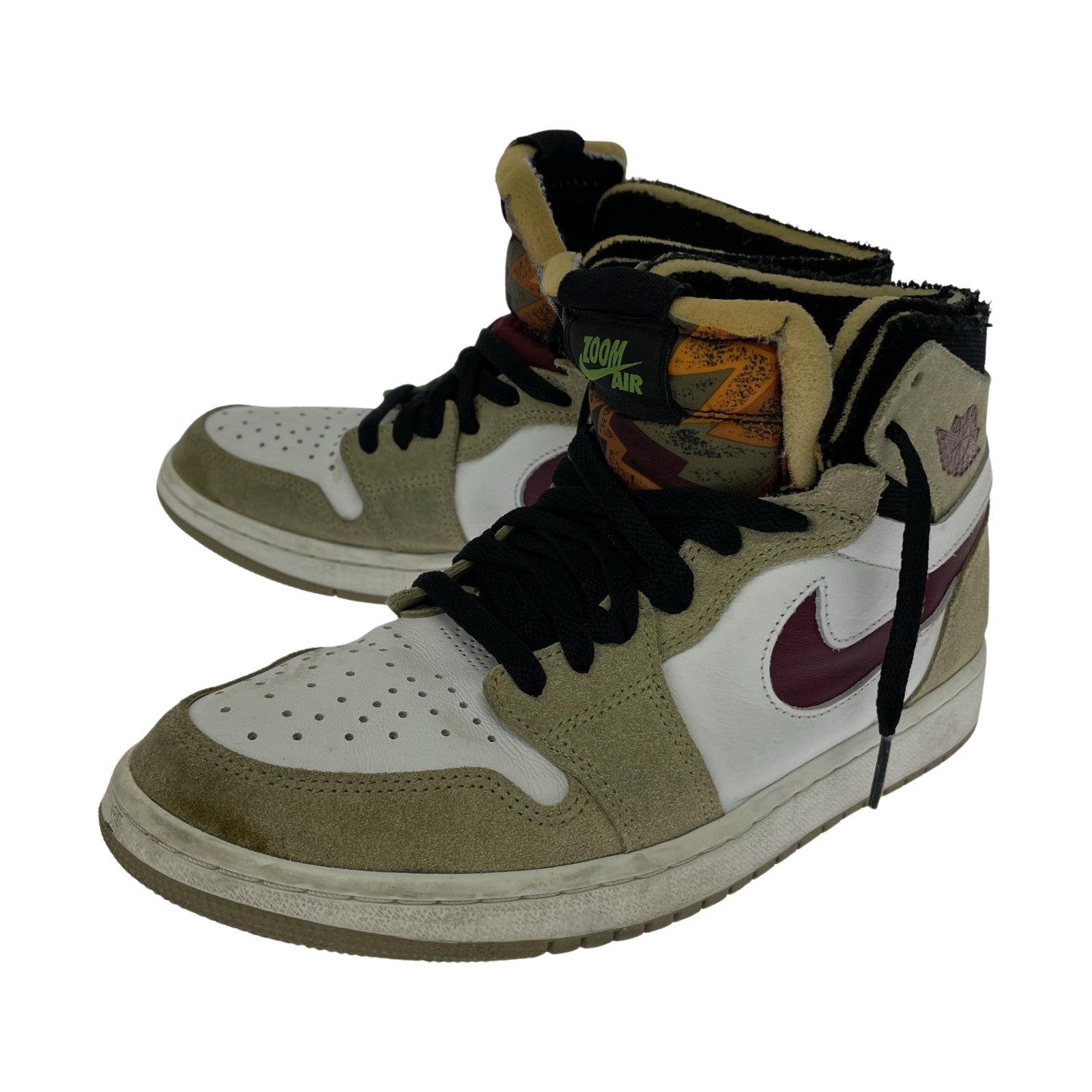 スニーカー AJ1 Zoom High Comfort Neutral Olive 26cm (US8 UK7 1/2 EU42) ベージュ