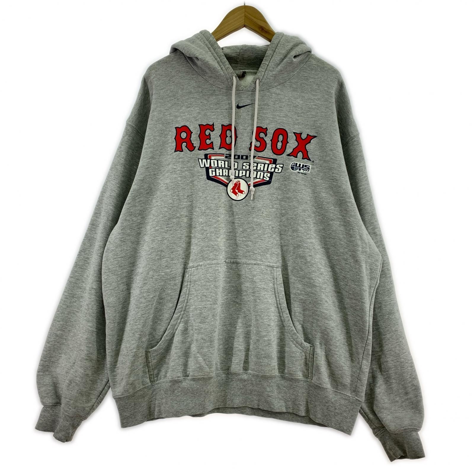 パーカー REDSOX グレー