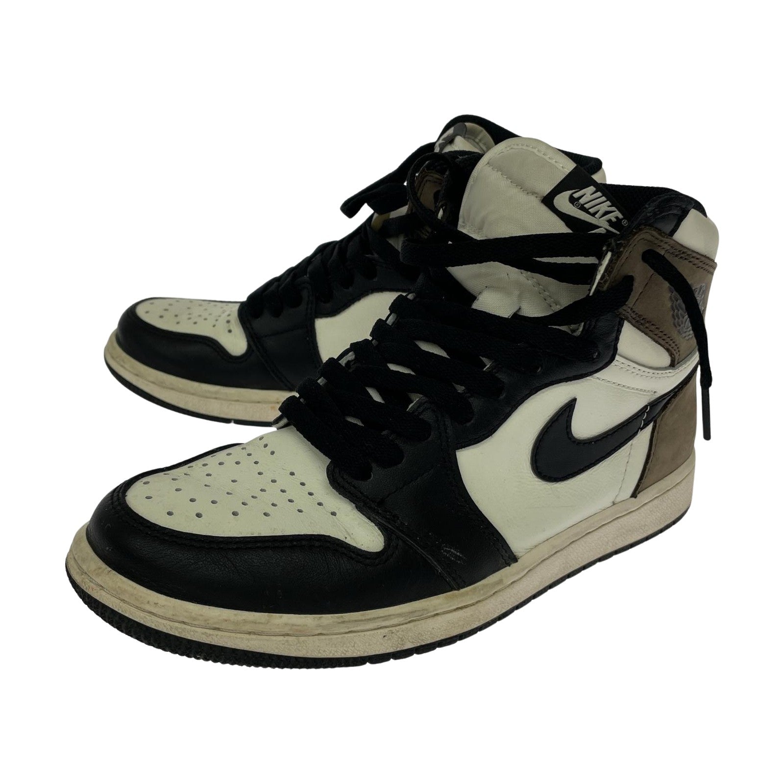 スニーカー AJ1 High OG Sail/Dark Mocha/Black 25.5cm (US7 1/2 UK7 EU41) ブラック
