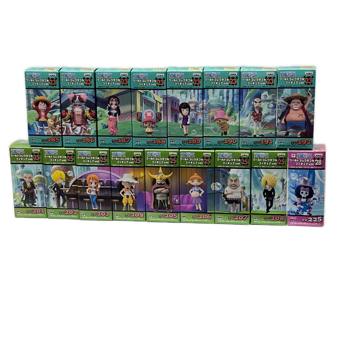コレクタブル 麦わらの一味＆ニセ一味セット ONE PIECE（ワンピース） バンプレスト（BANPRESTO） フィギュア/グッズ