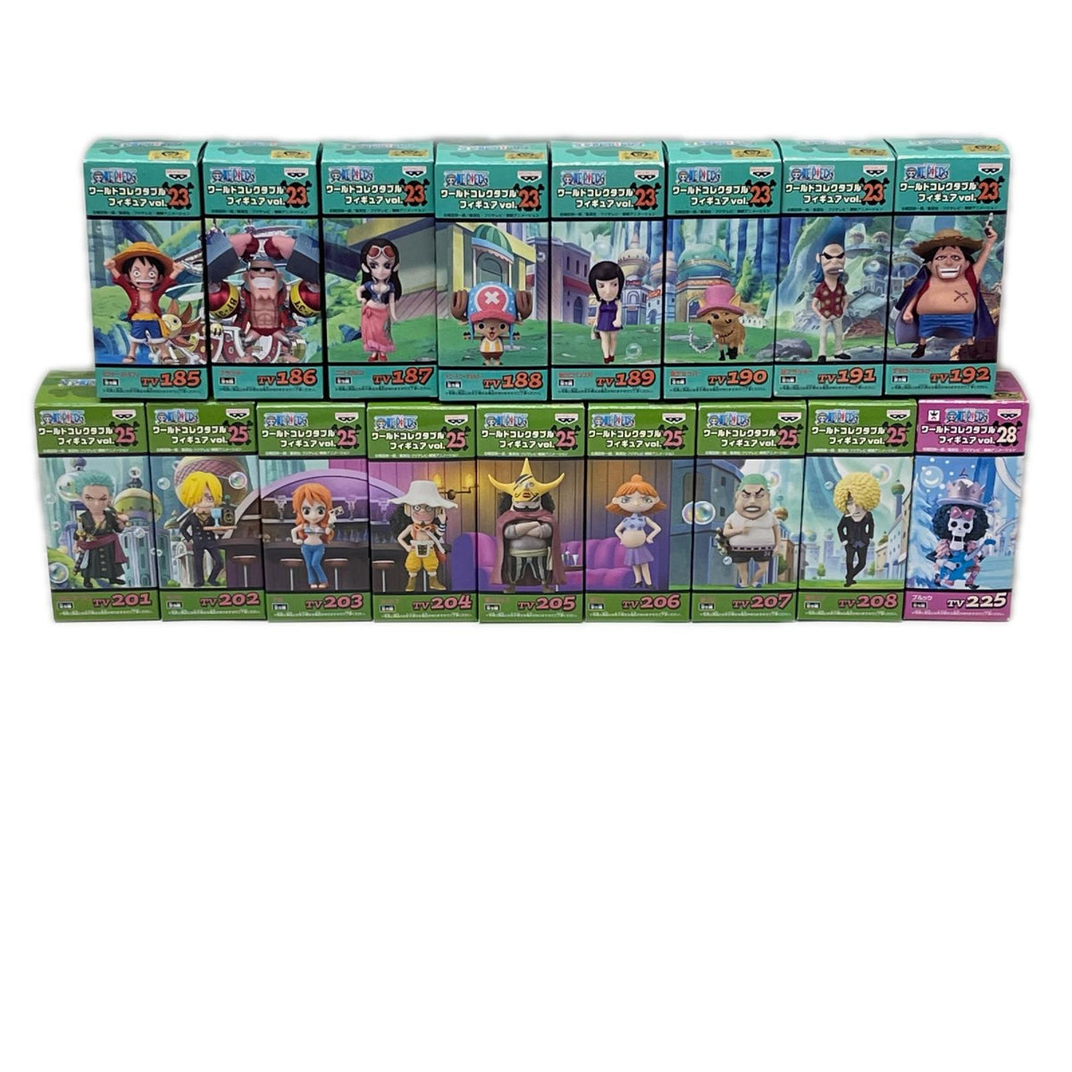 コレクタブル 麦わらの一味＆ニセ一味セット ONE PIECE（ワンピース） バンプレスト（BANPRESTO） フィギュア/グッズ