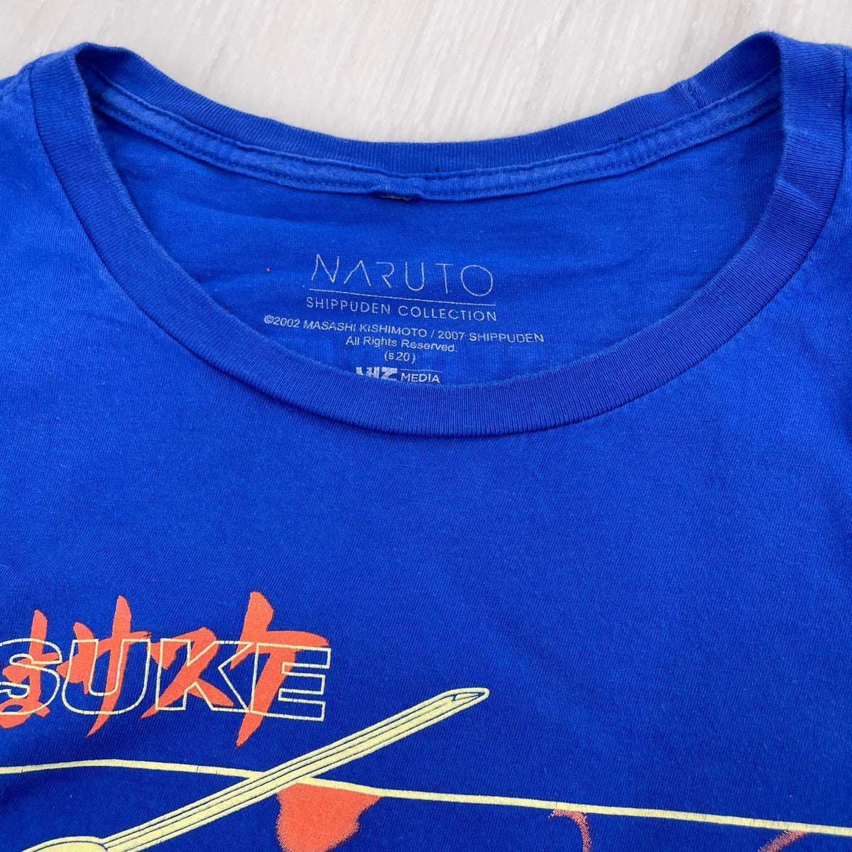 半袖Ｔシャツ NARUTO うちはサスケ うちはイタチ（L） L ブルー