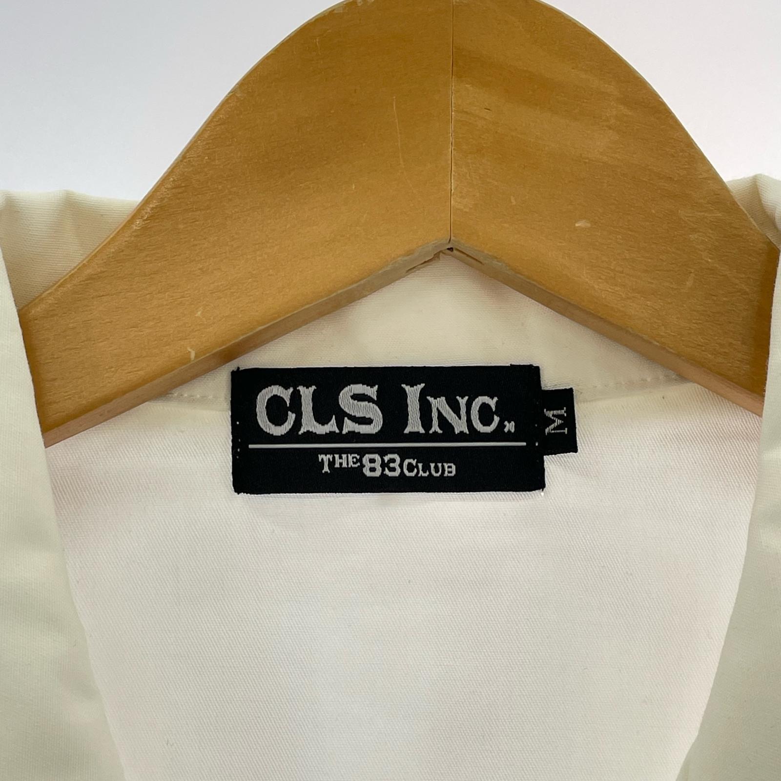 半袖シャツ CLS.INC MOTEL 開襟シャツ 白 M ホワイト