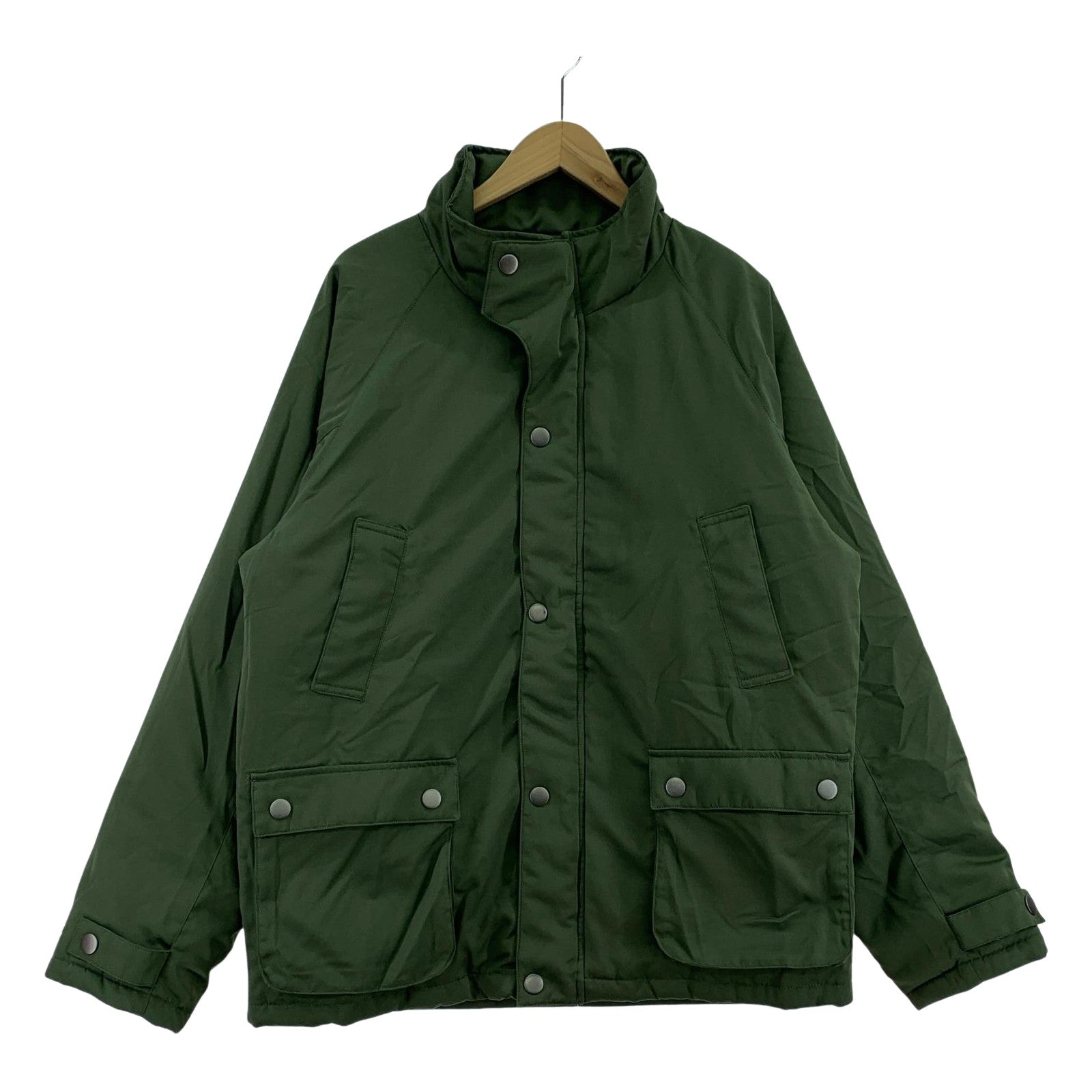 ジャケット パテッドジャケット 緑 L