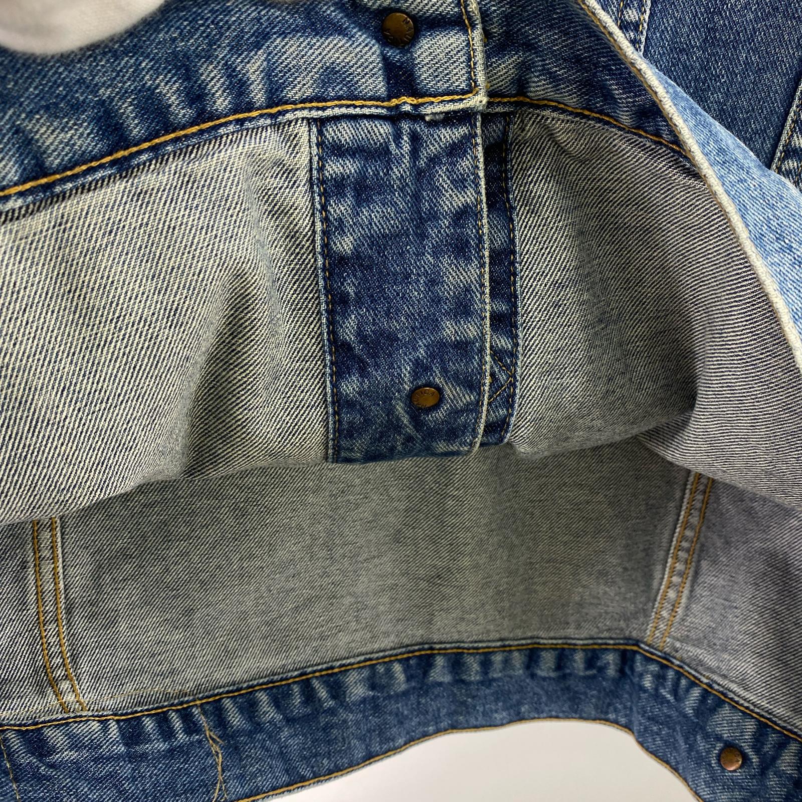 デニムジャケット XL ブルー