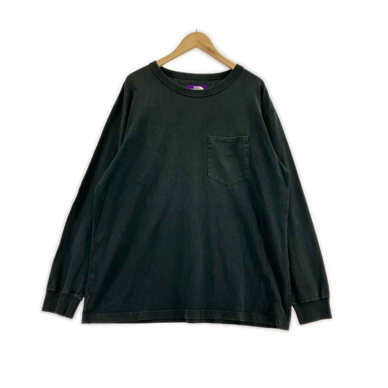 長袖Ｔシャツ 7oz/ L/S Pocket Tee ブラック