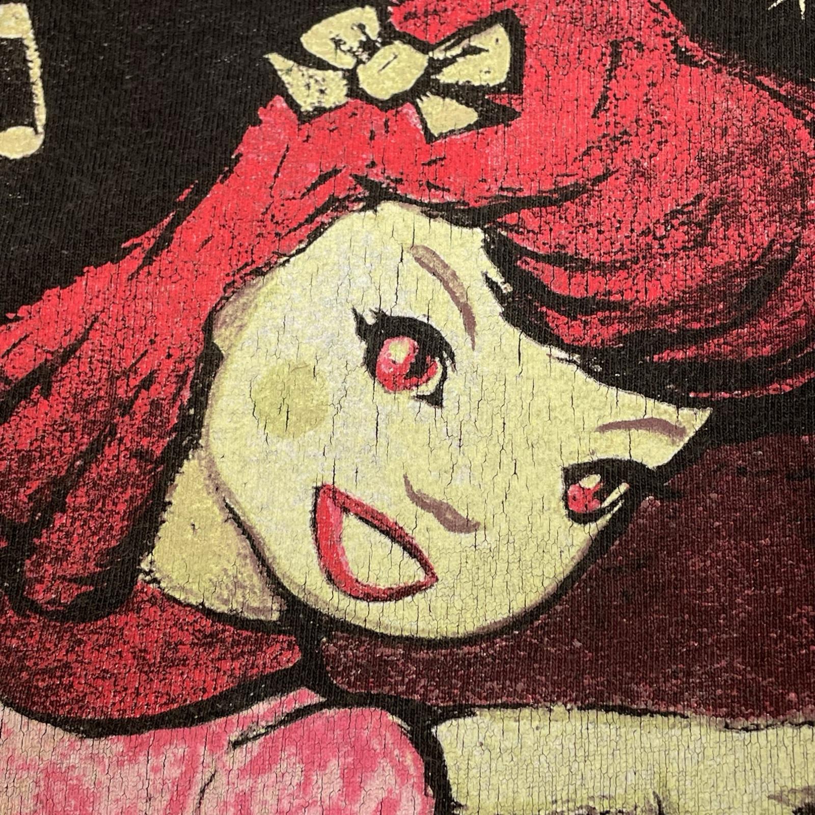 半袖Ｔシャツ 90s RED HOT CHILI PEPPERS ONE HOT MINUTE PIANO 95年 ﾊﾞﾝﾄﾞTee XL 1995年 giantﾀｸﾞ LL ブラック