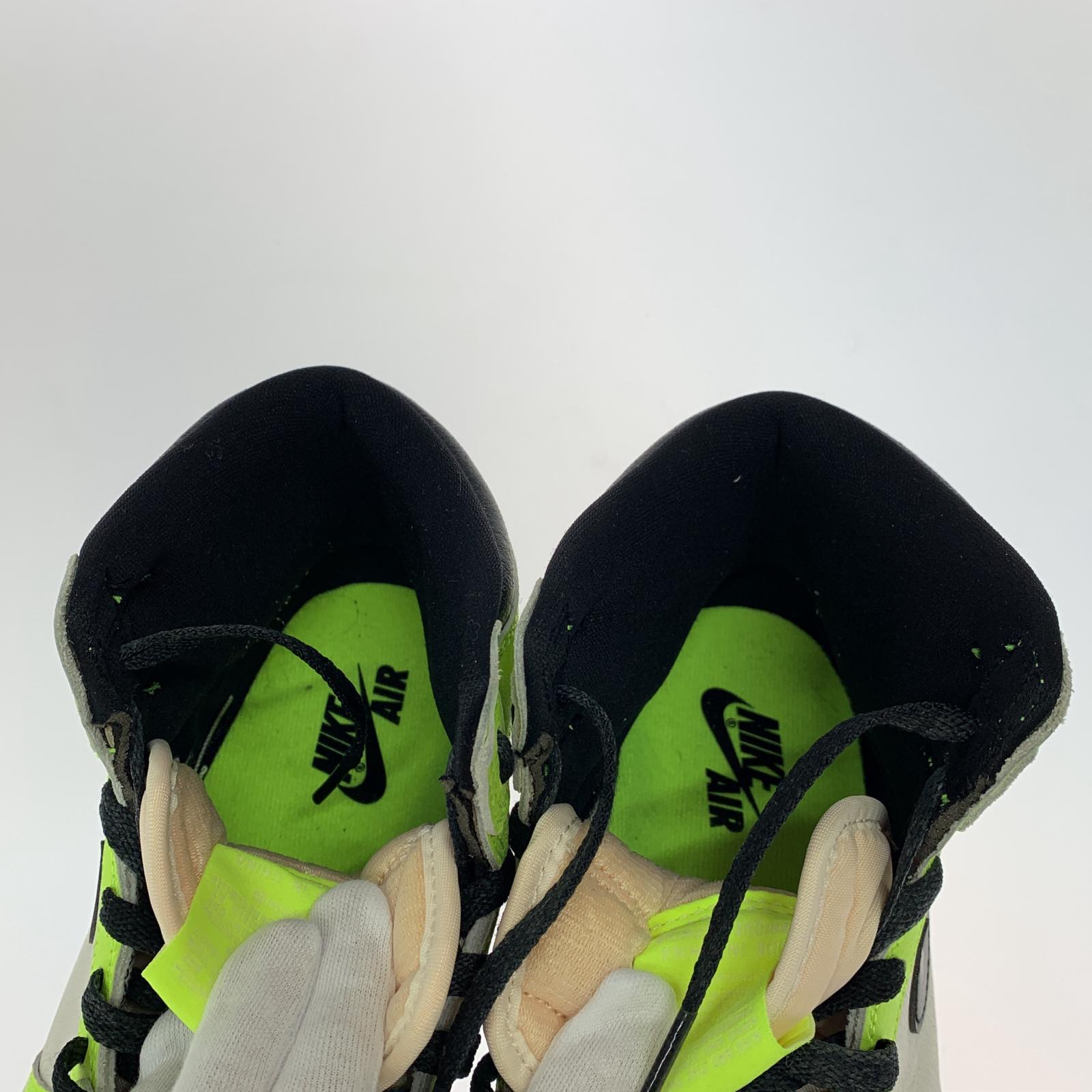 スニーカー AIR JORDAN 1 RETRO HIGH OG VOLT 26.5cm (US8 1/2 UK8 EU43)