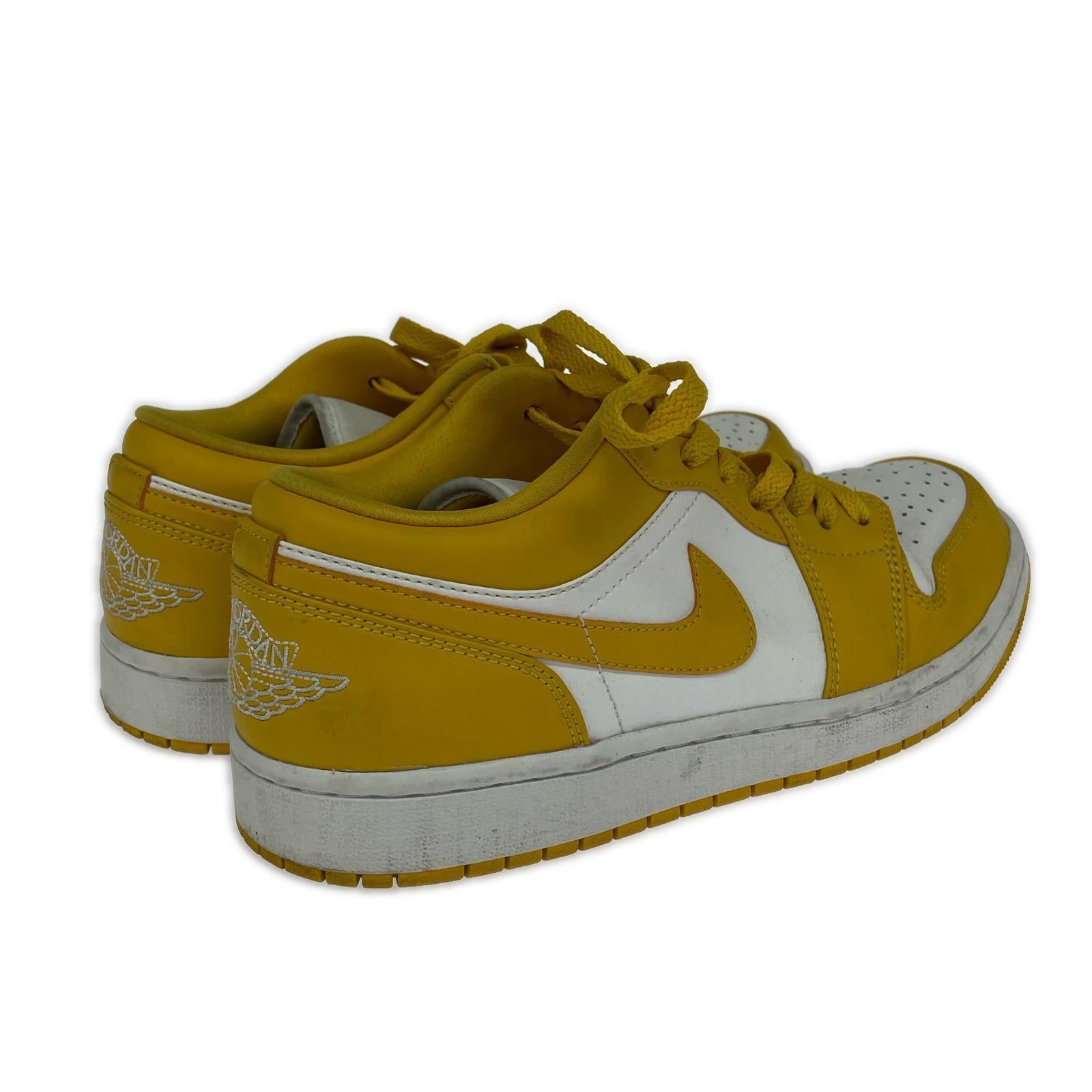 スニーカー AIR JORDAN 1 LOW イエロー 27.5㎝ 27.5cm (US9 1/2 UK9 EU45)