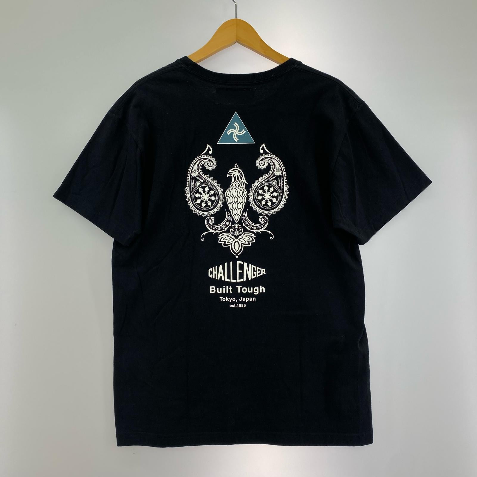 半袖Ｔシャツ バックペイズリープリントT（M) M ブラック