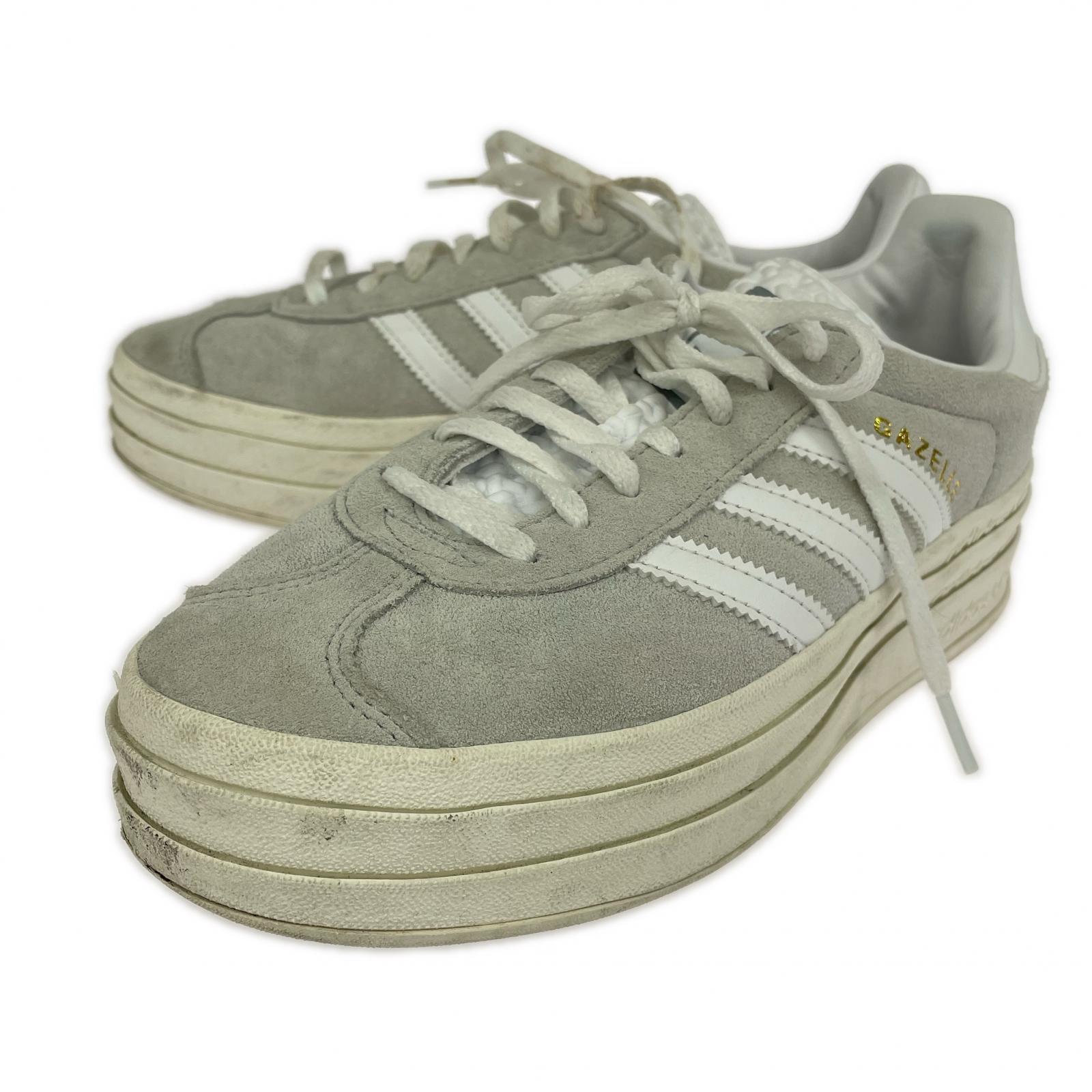 スニーカー Gazelle Bold 24cm (US6 UK5 1/2 EU38) グレー