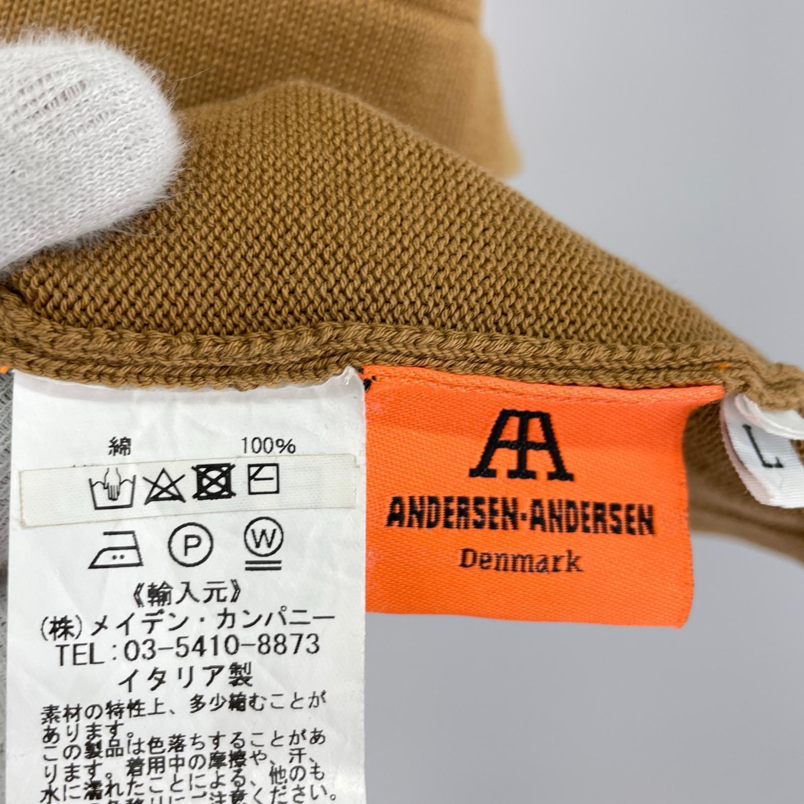 半袖Ｔシャツ Andersen-Andersen 半袖Tシャツ・カットソー L ブラウン