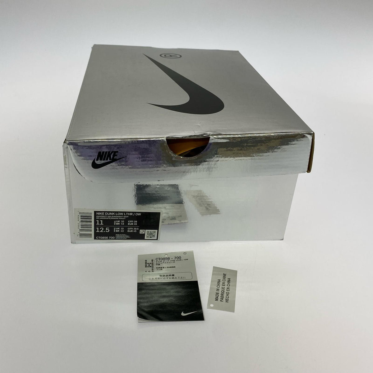 スニーカー ×Off-White Dunk Low LTHR 29cm (US11 UK10 1/2 EU48)
