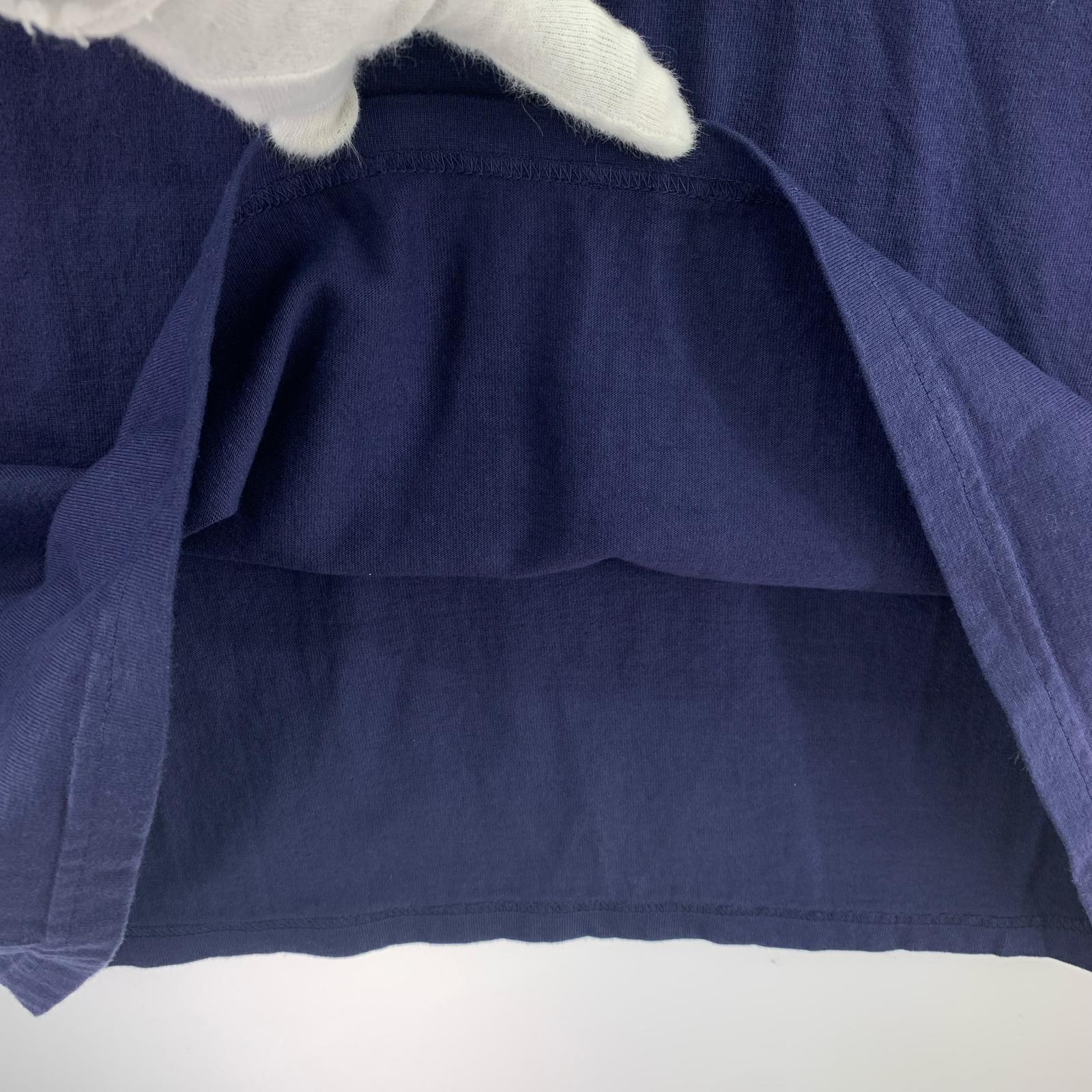 半袖Ｔシャツ STANDARD CALIFORNIA SD heavyweight Shield Logo pocket 紺 (L) L