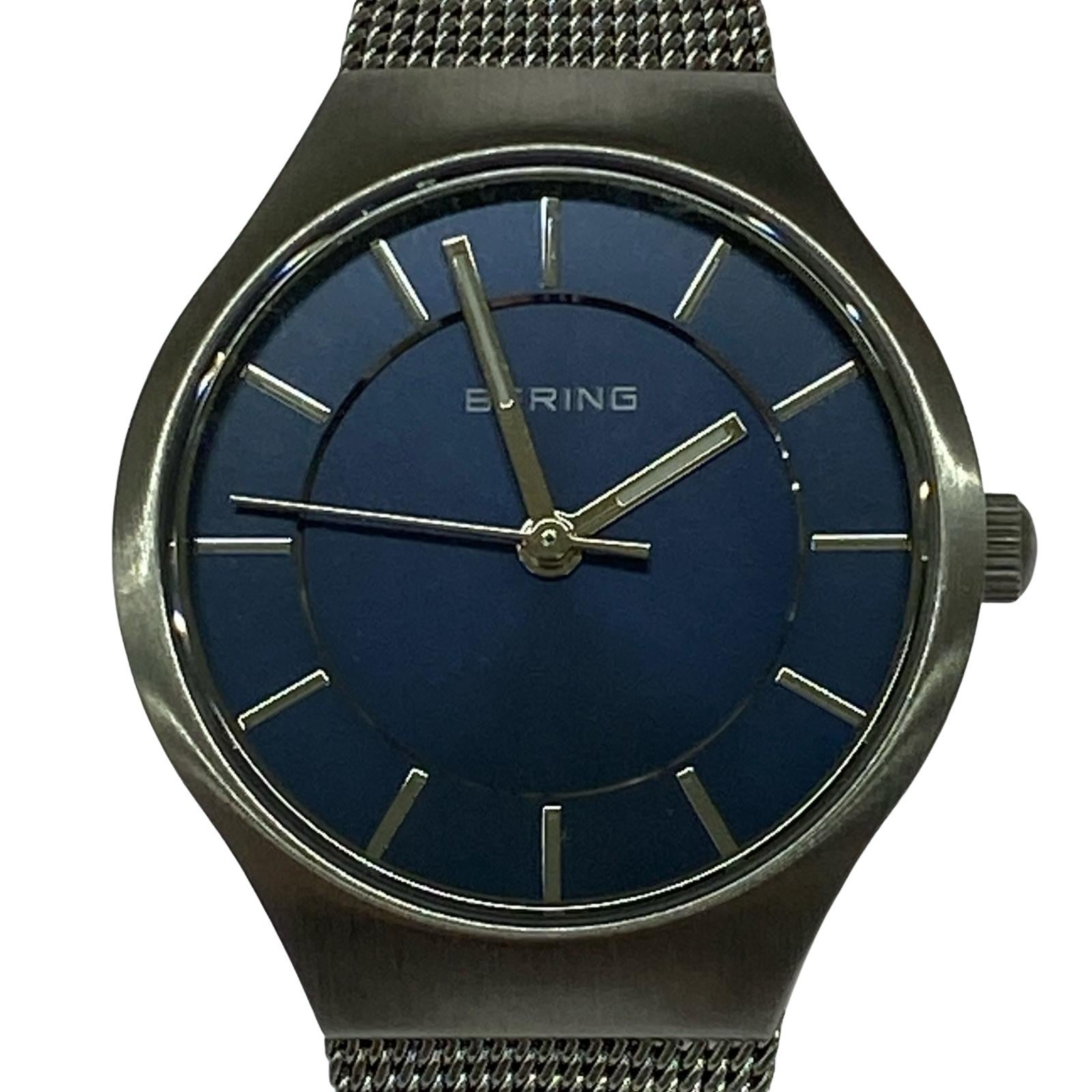 腕時計 Bering Classic SCANDINAVIAN Blue シルバー