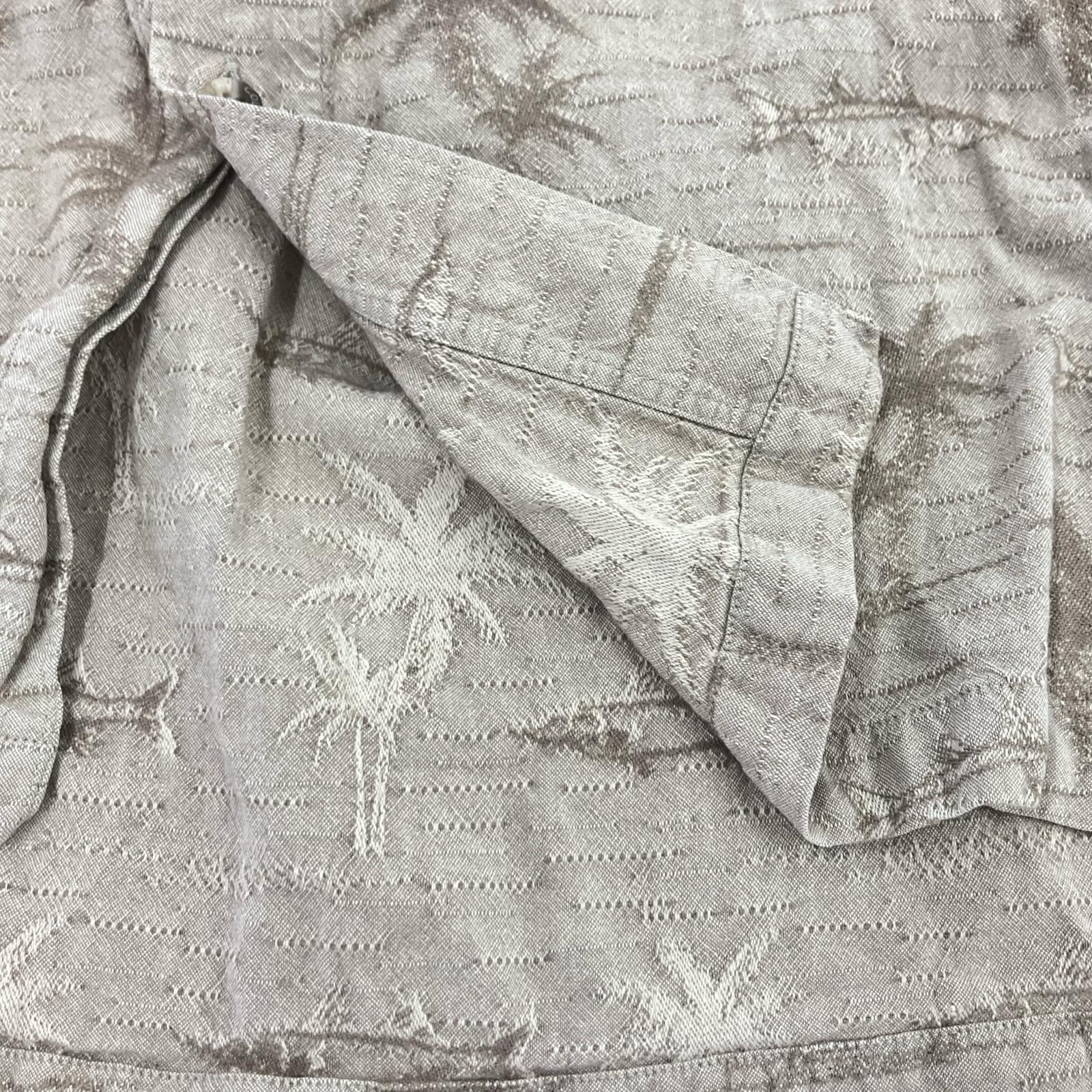 半袖シャツ アロハシャツ　XXL ブラウン