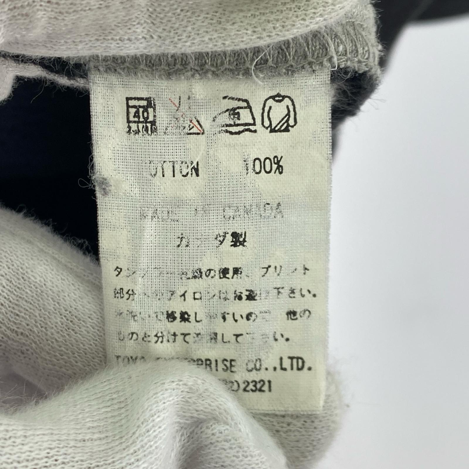 半袖Ｔシャツ スウェット TALONジップ 黒 (S) S