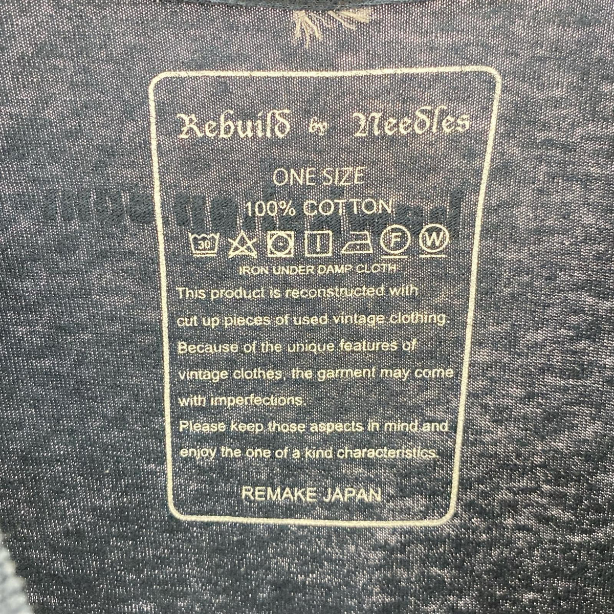 半袖Ｔシャツ 再構築 紺 ネイビー