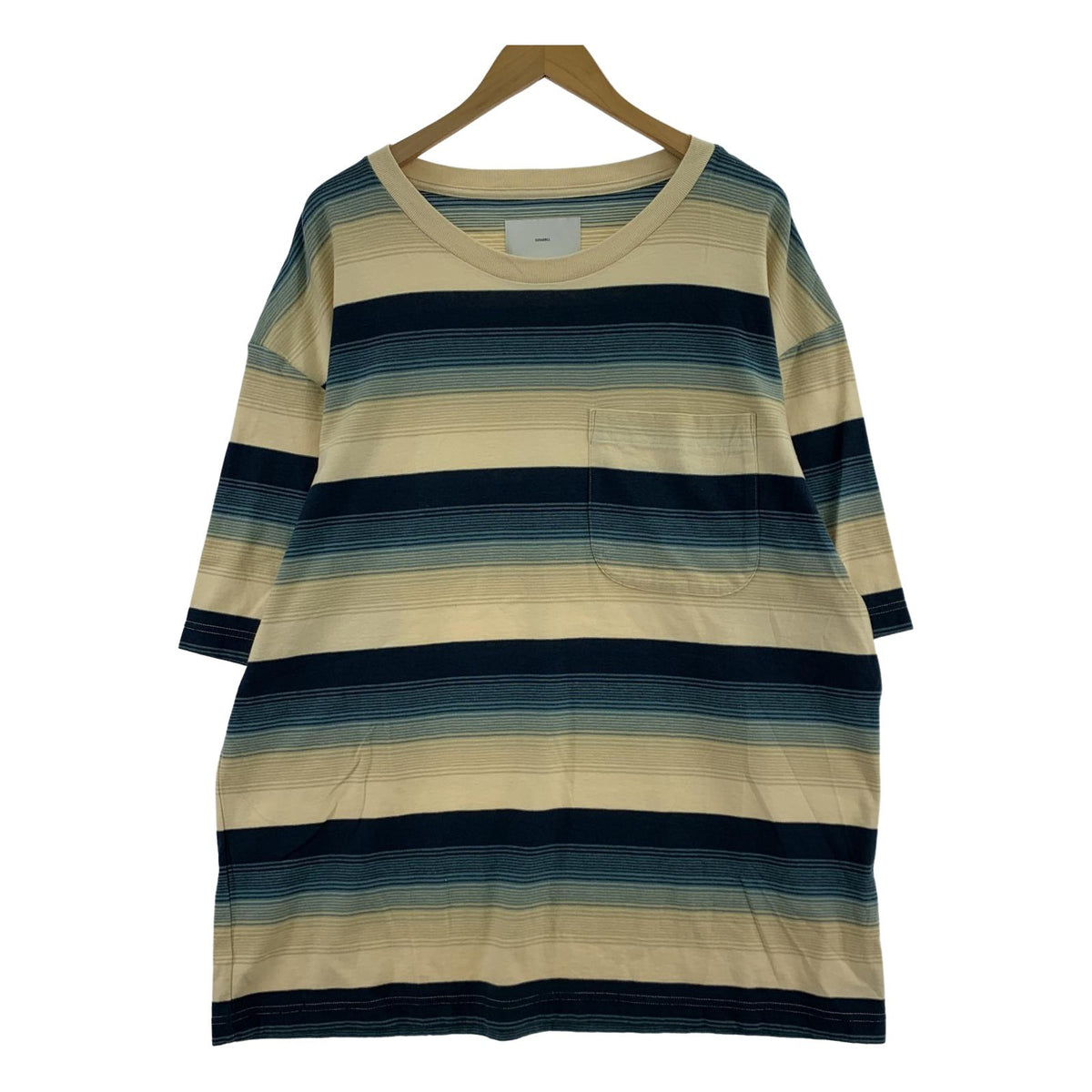 半袖Ｔシャツ MULTI STRIPE BIG TEE 0