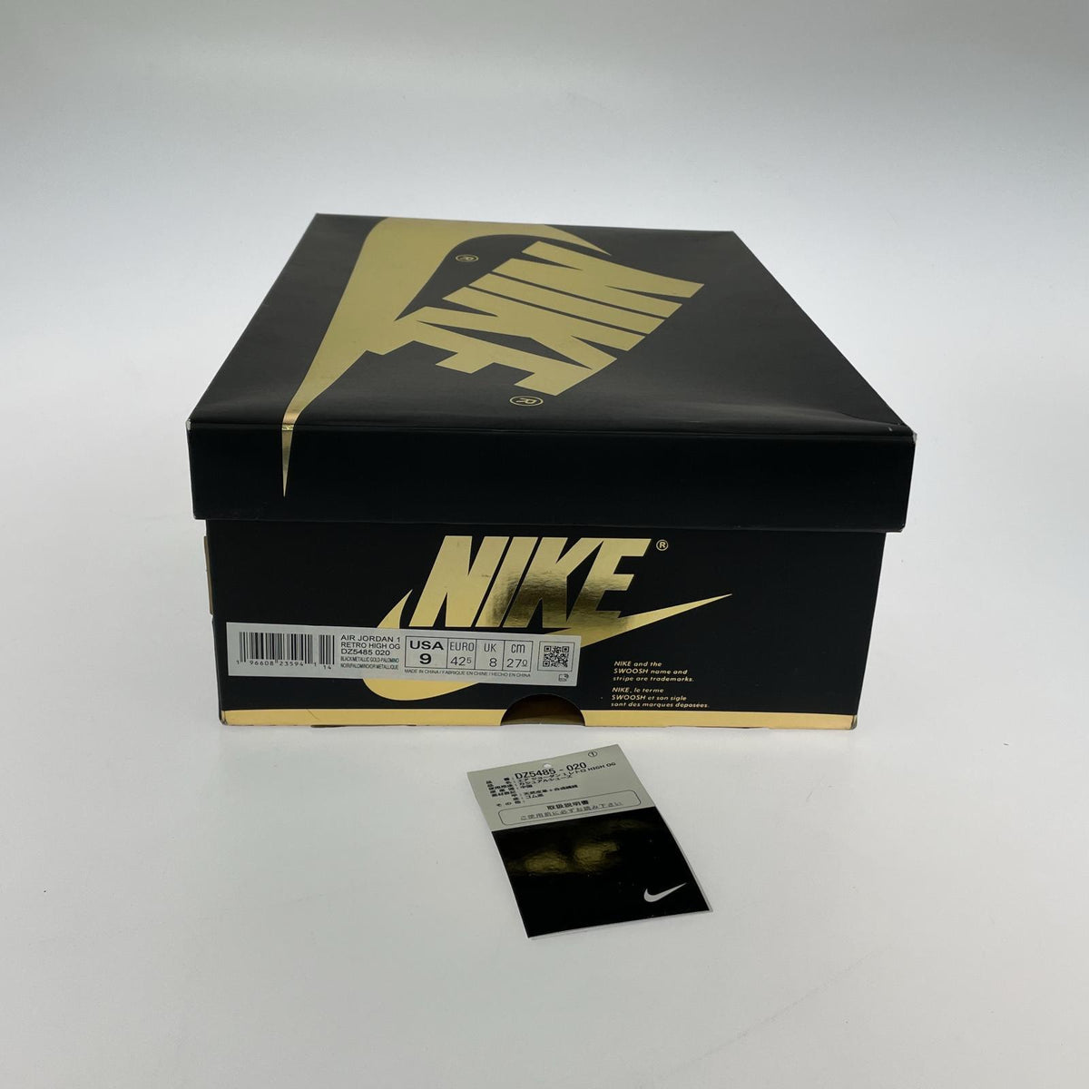 スニーカー AJ1 Retro High OG DZ5485-020 27.0cm 27cm (US9 UK8 1/2 EU44)