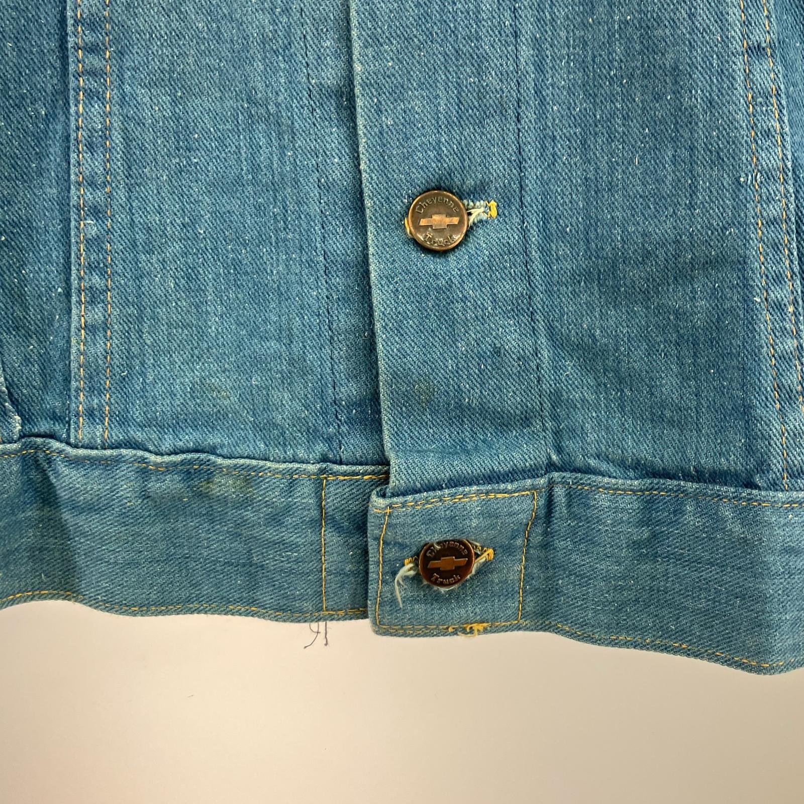 デニムジャケット Cheyenne Truck USA製 LOT101（38） 38 ブルー
