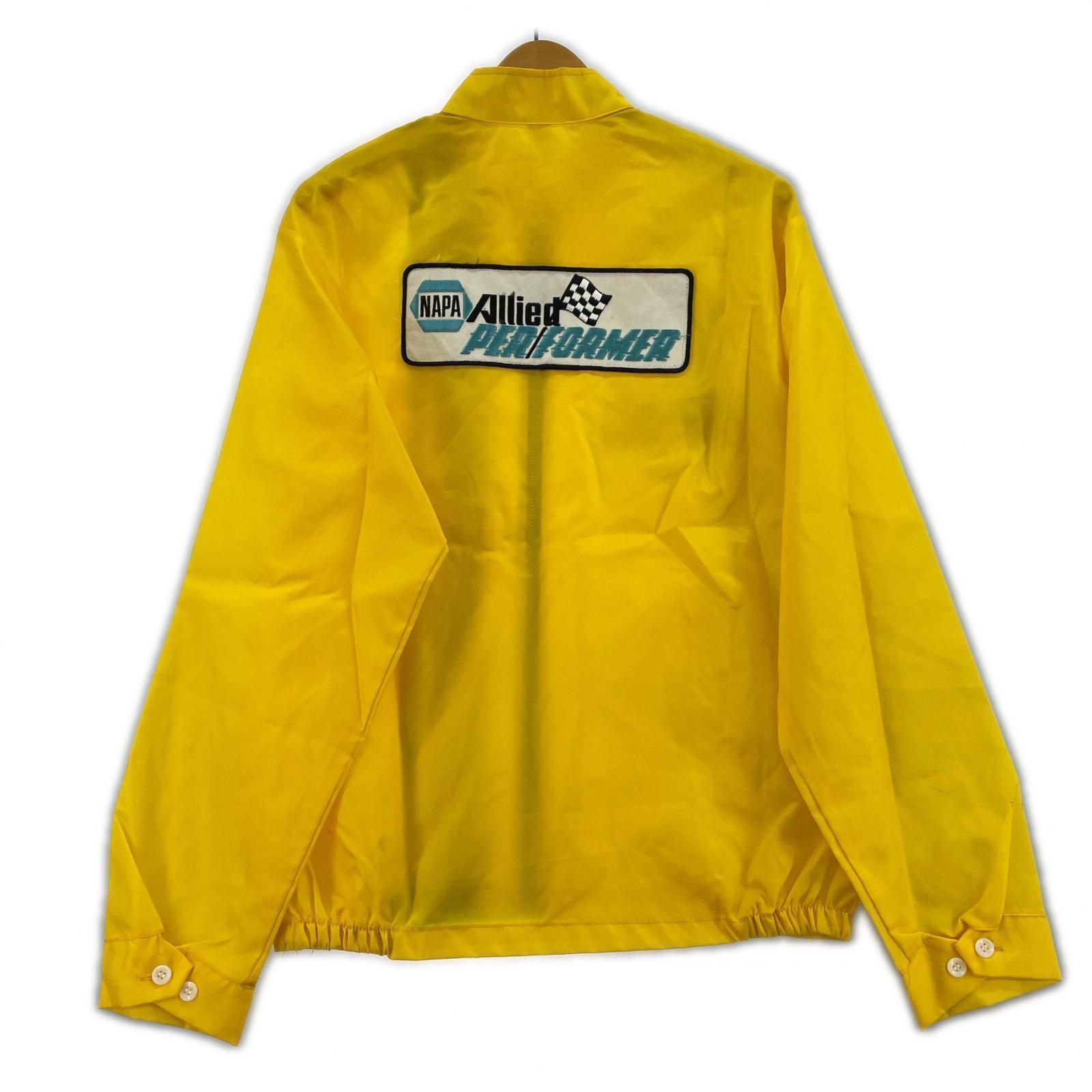ジャケット SPRTSWEAR 70s レーシング 黄（M） M イエロー