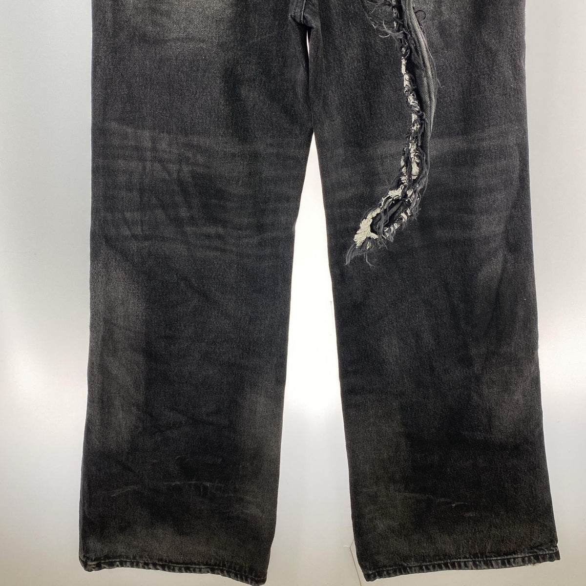 デニムパンツ THUG CLUB 24AW CHIMERA PANTS (1) ブラック