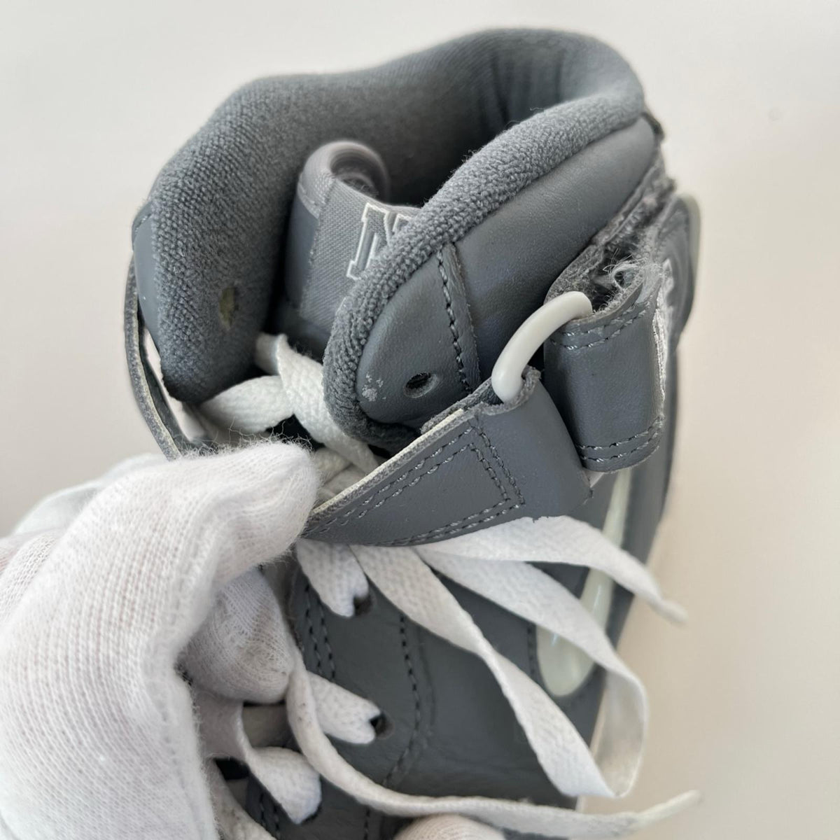 スニーカー Air Force 1 Mid NYC Cool Grey 26cm (US8 UK7 1/2 EU42) グレー