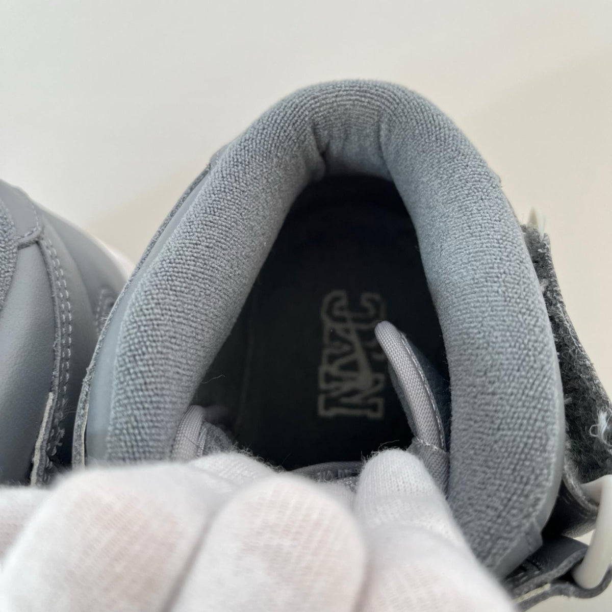 スニーカー Air Force 1 Mid NYC Cool Grey 26cm (US8 UK7 1/2 EU42) グレー